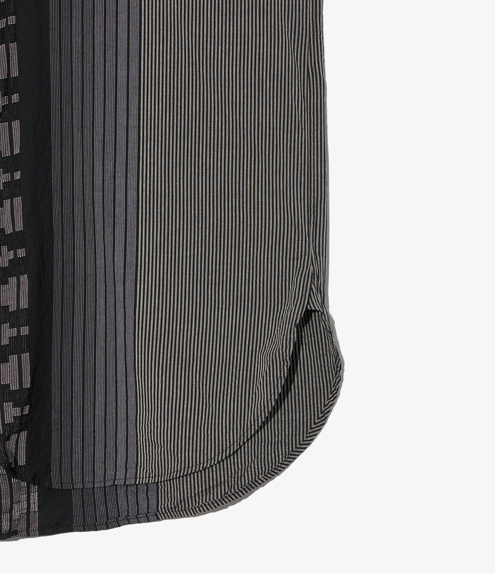 19th Century BD Shirt – Black Multi Pattern Jacquard - Image 5