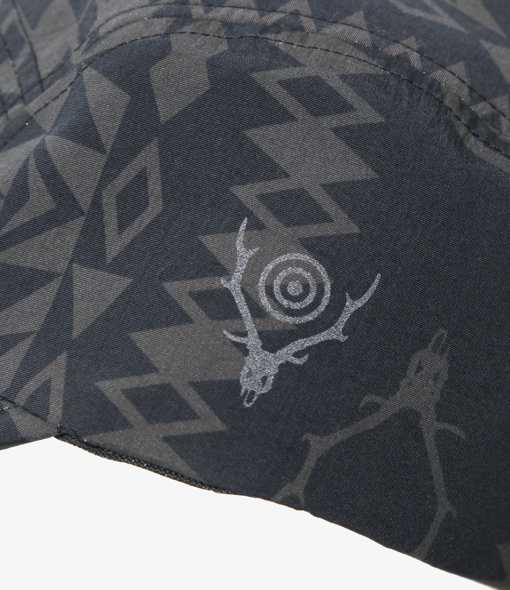 5-Panel Cap – Native Pattern Nylon Tussah - Image 2