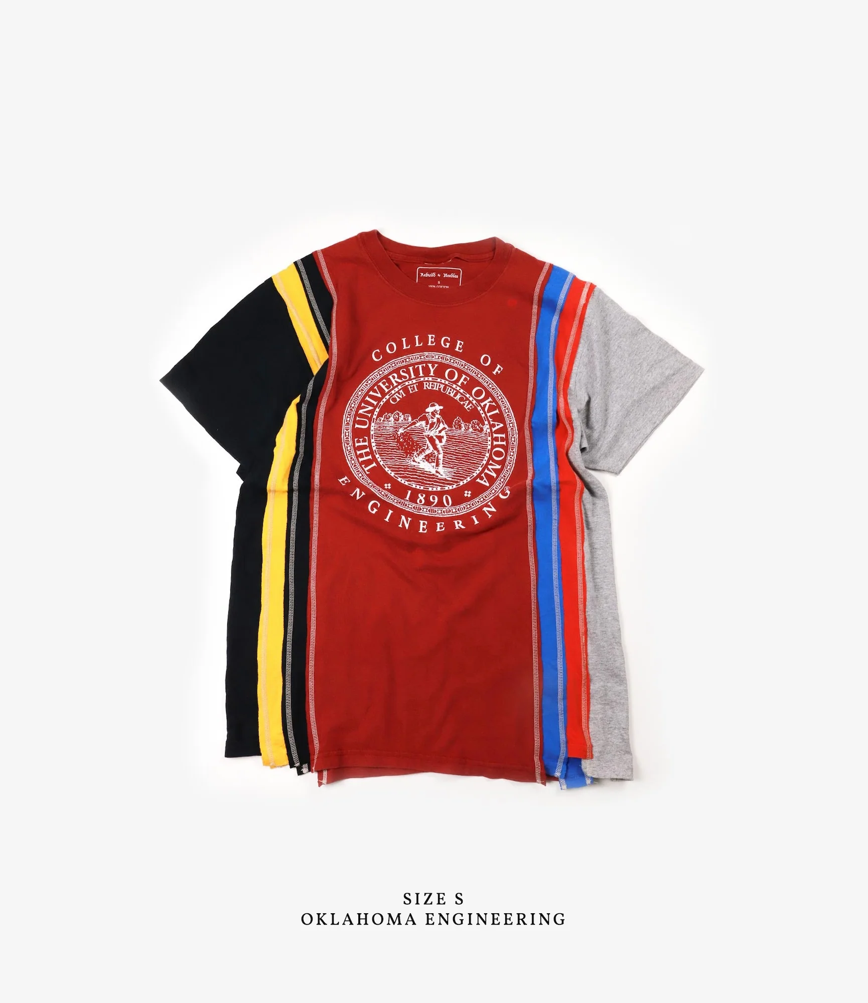 7 Cuts T-Shirt – Assorted College Prints - Image 5