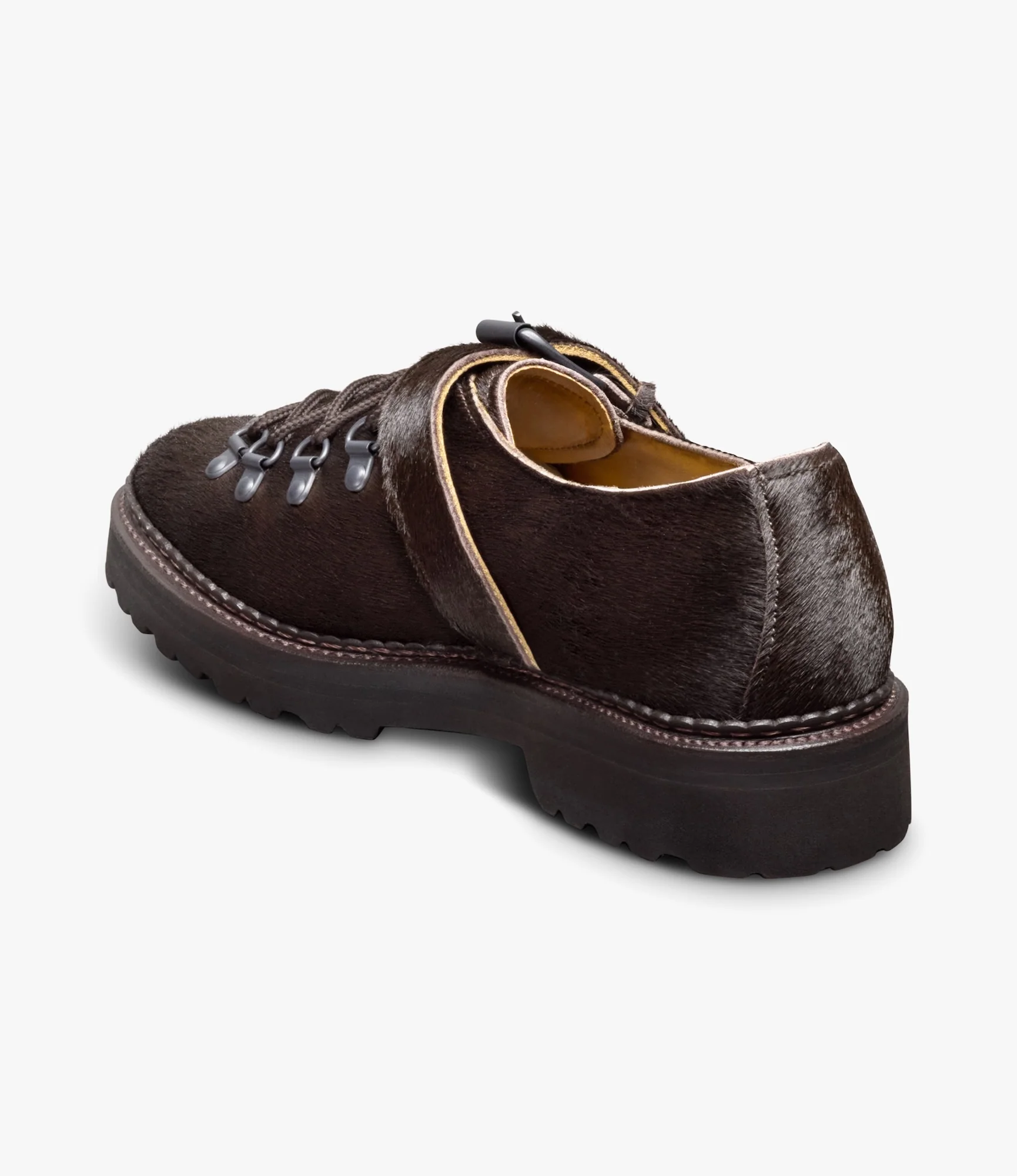 Adirondack Low Hiker Shoe – Brown Pony Hair - Image 3