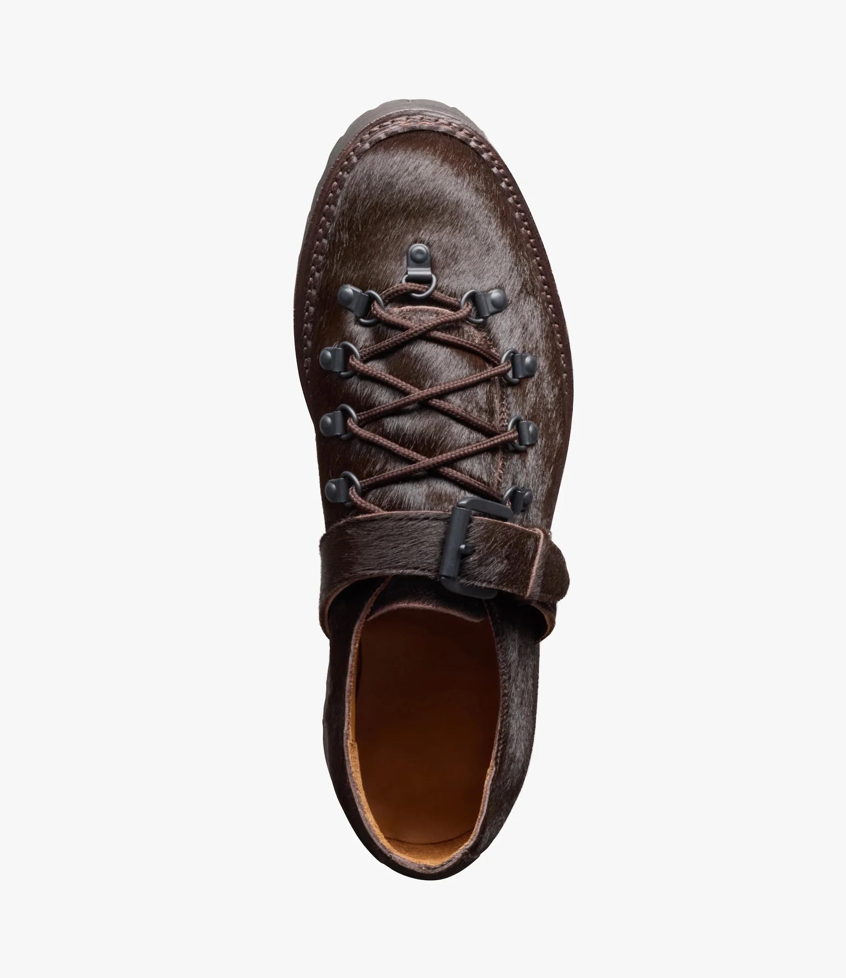 Adirondack Low Hiker Shoe – Brown Pony Hair - Image 5