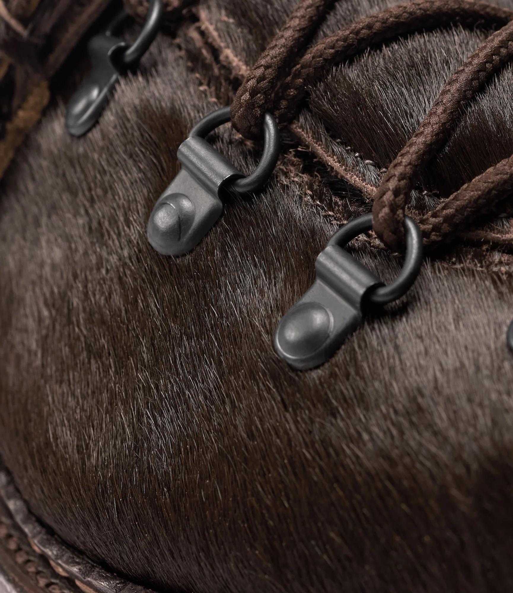 Adirondack Low Hiker Shoe – Brown Pony Hair - Image 7