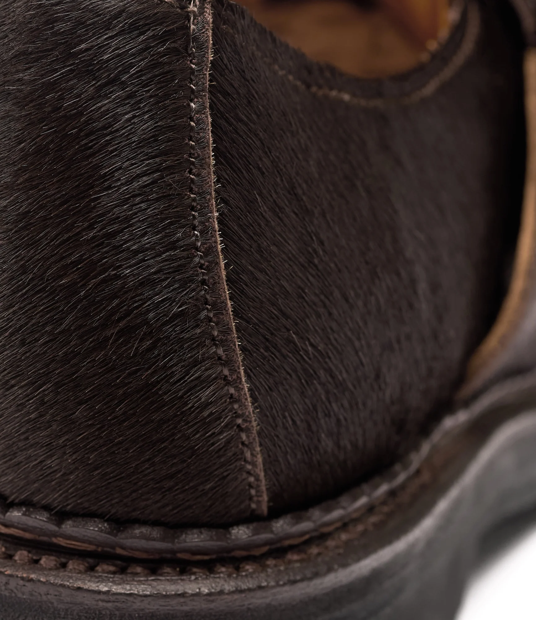 Adirondack Low Hiker Shoe – Brown Pony Hair - Image 9