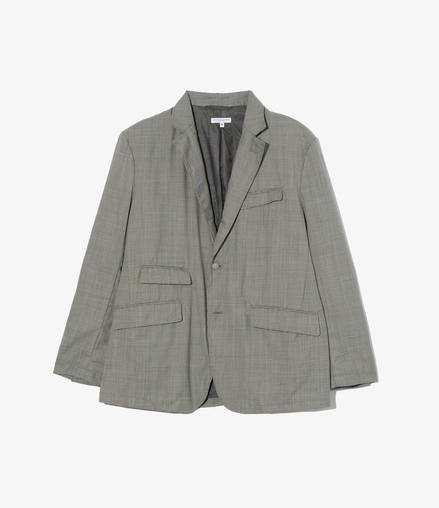 Andover Jacket – Grey Micro Houndstooth Tropical Wool