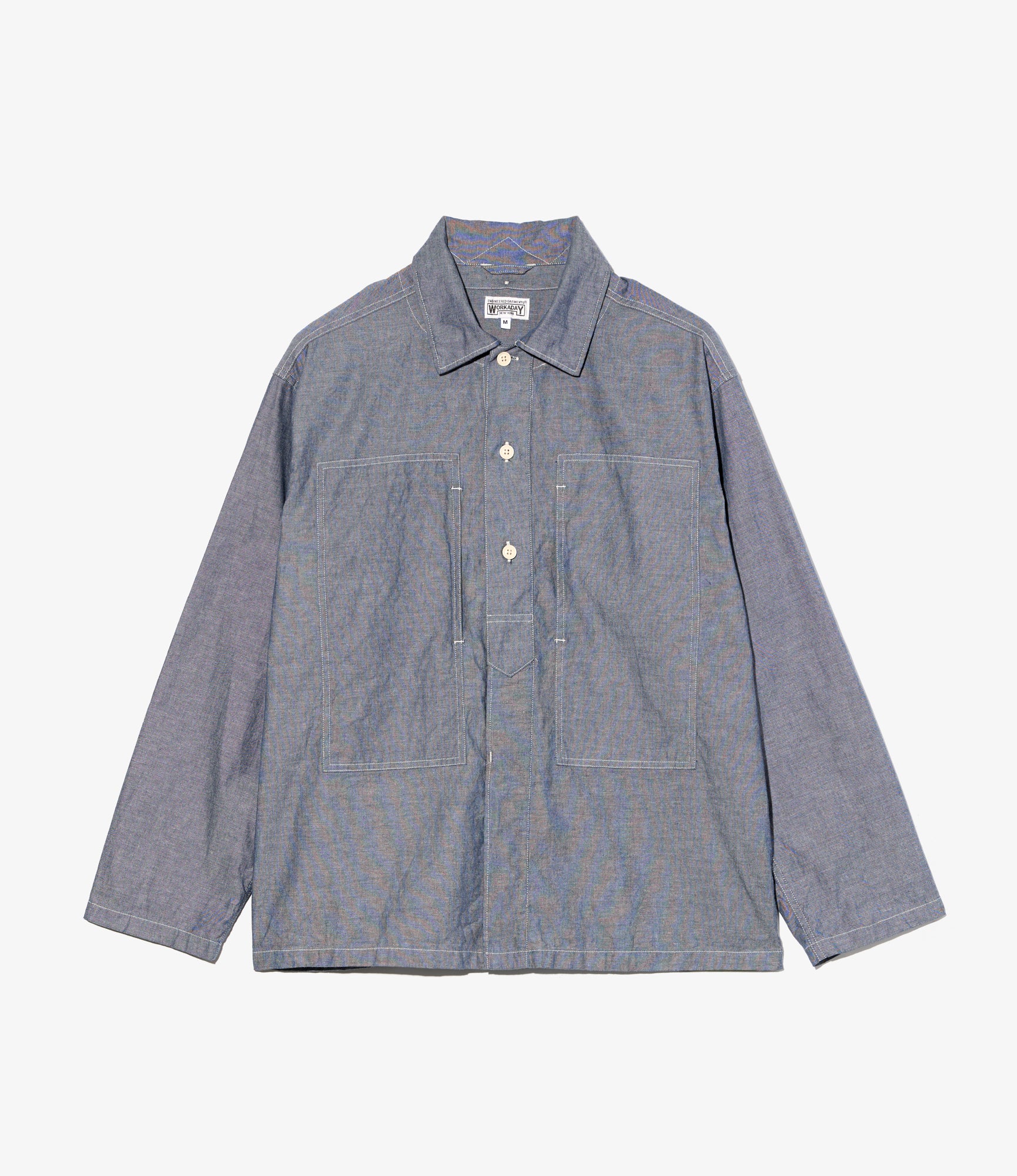 Army Shirt – Indigo Chambray - Image 4