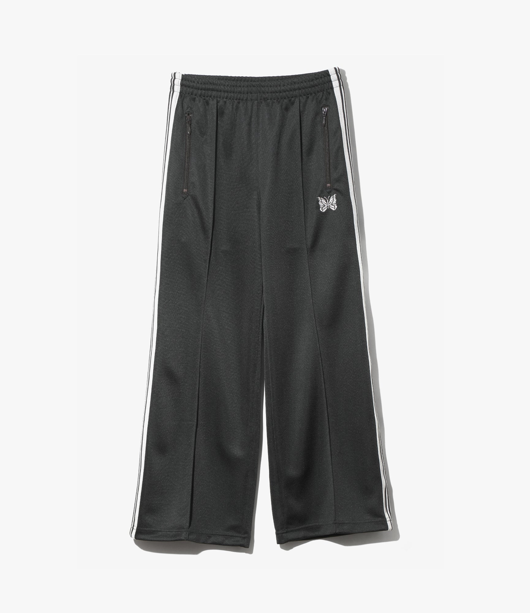 Baggy Track Pant – Charcoal Poly Smooth