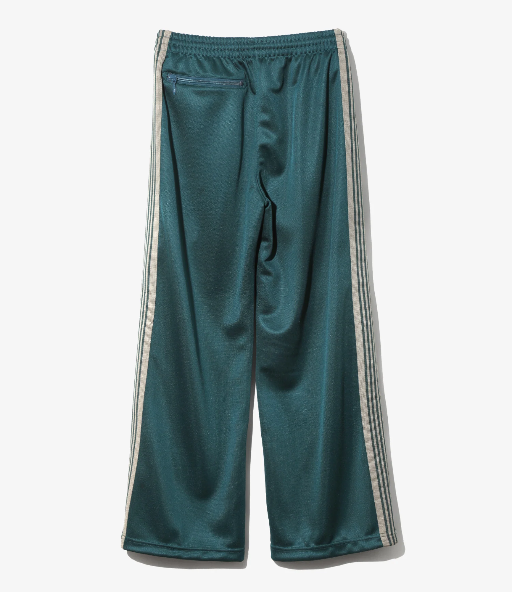 Baggy Track Pant – Green Poly Smooth - Image 5