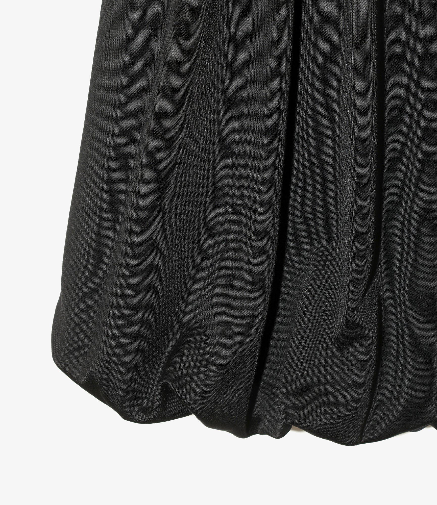 Balloon Track Skirt - Black Jersey - Image 5