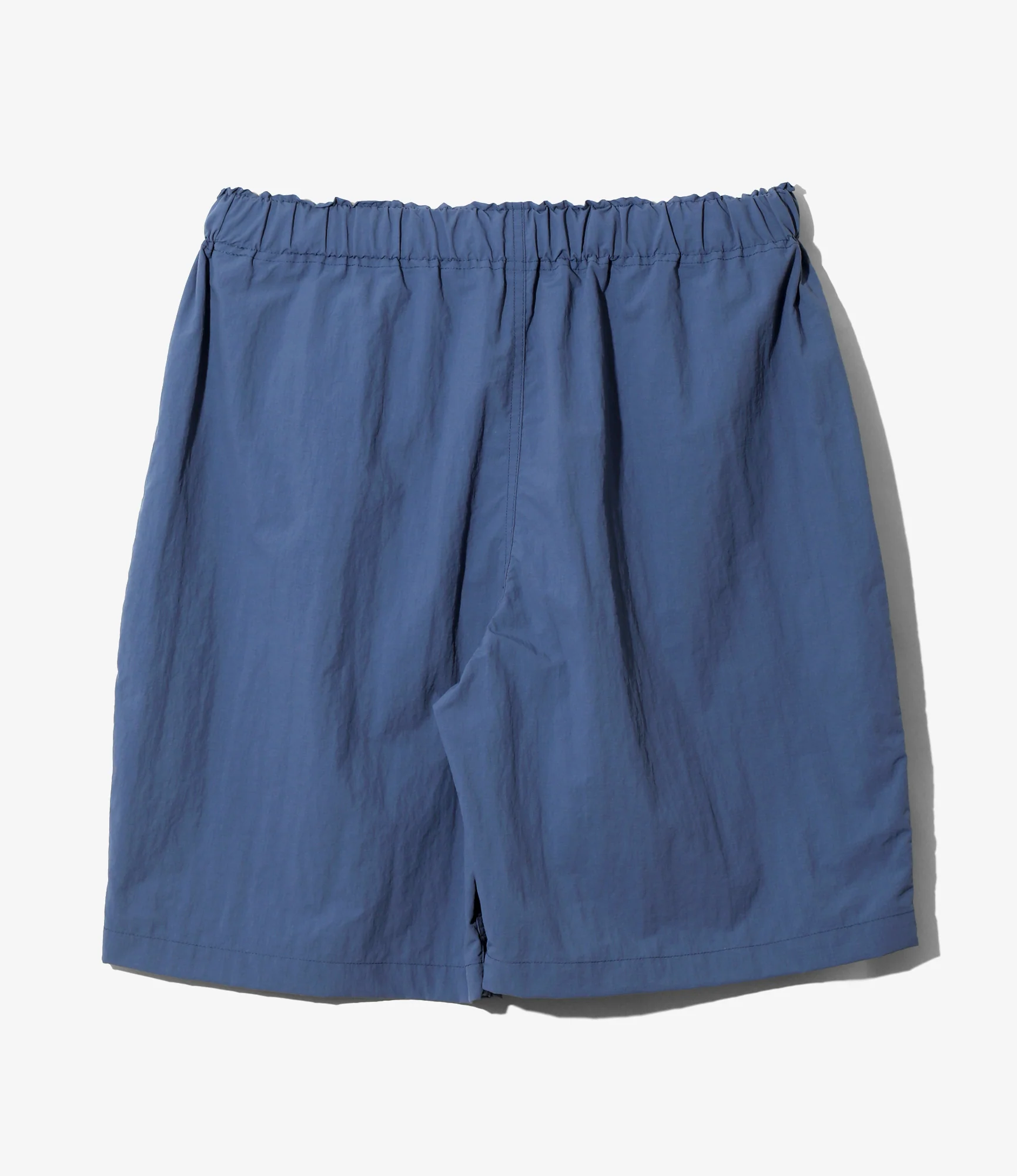 Belted Centre Seam Short – Blue Ripstop Nylon - Image 3