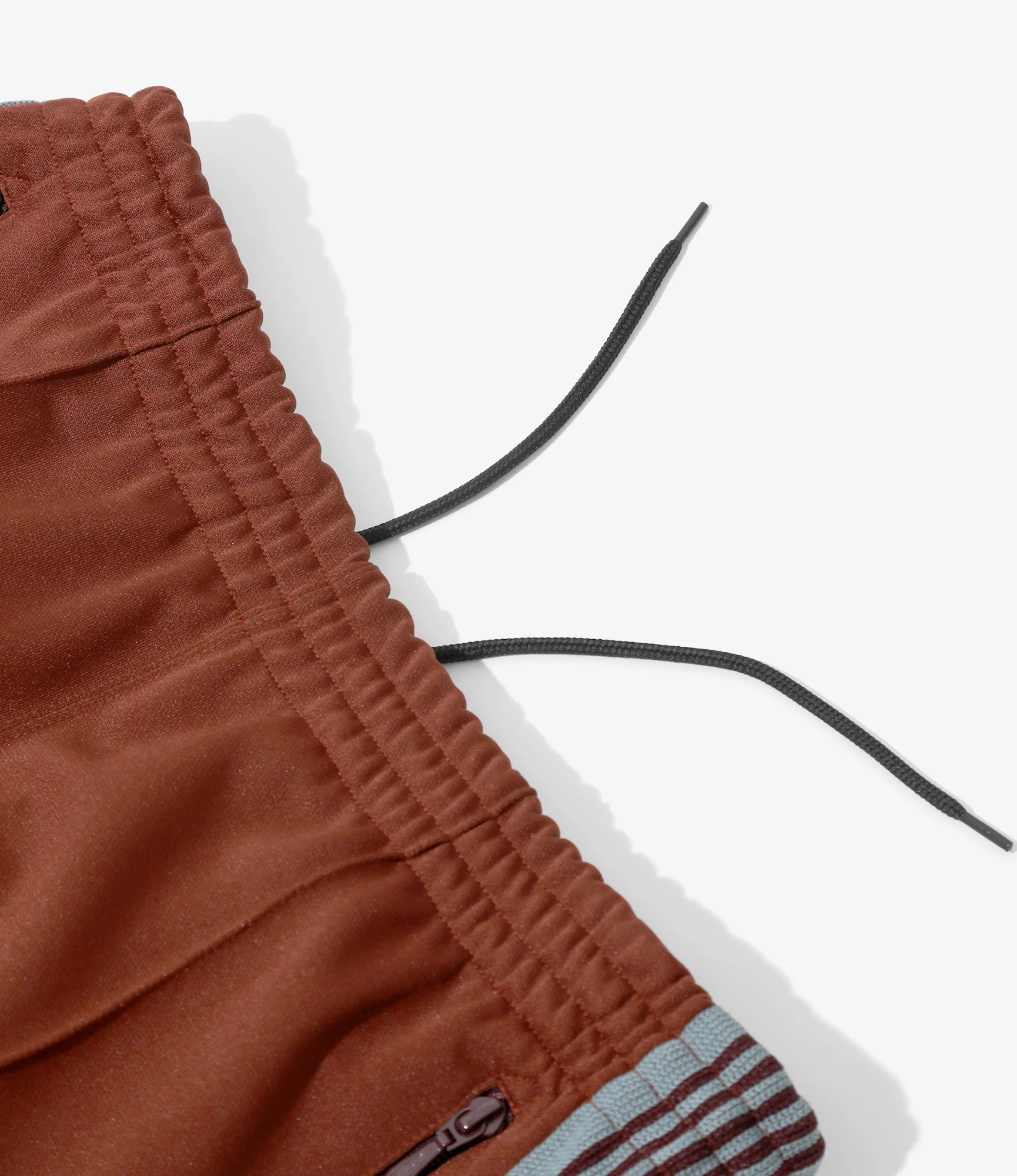 Boot-Cut Track Pant – Rust Poly Smooth - Image 4