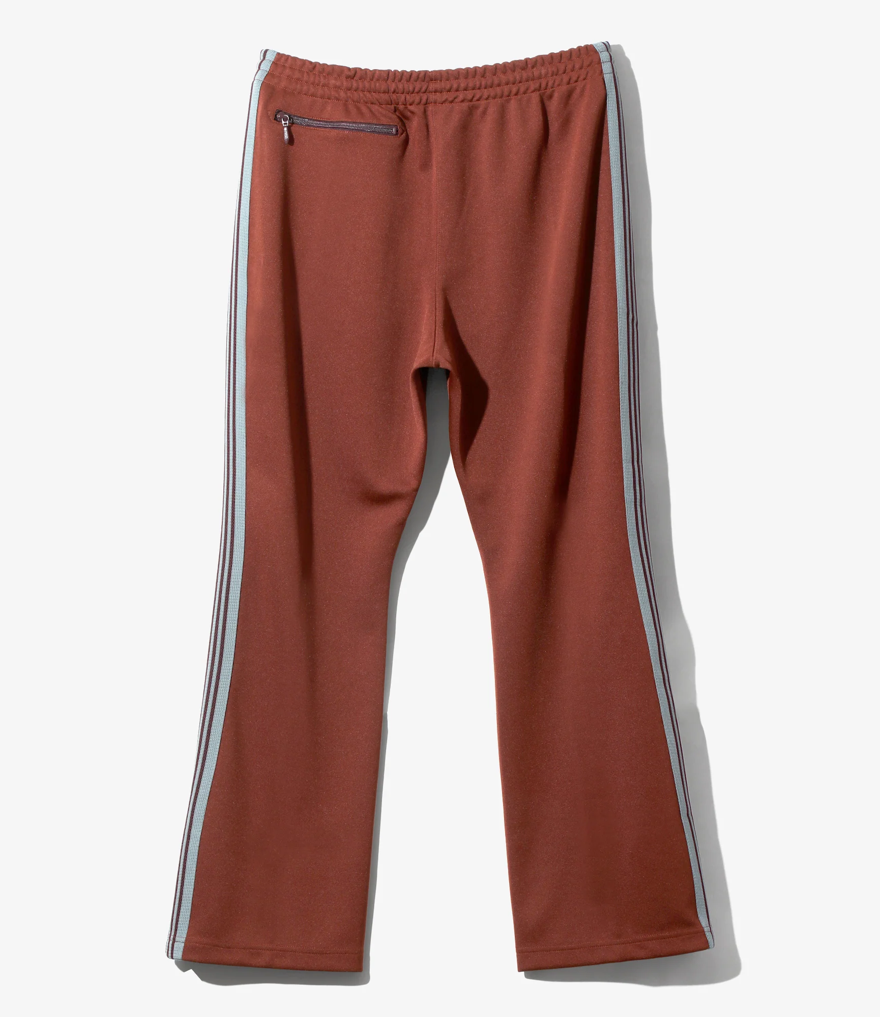 Boot-Cut Track Pant – Rust Poly Smooth - Image 5