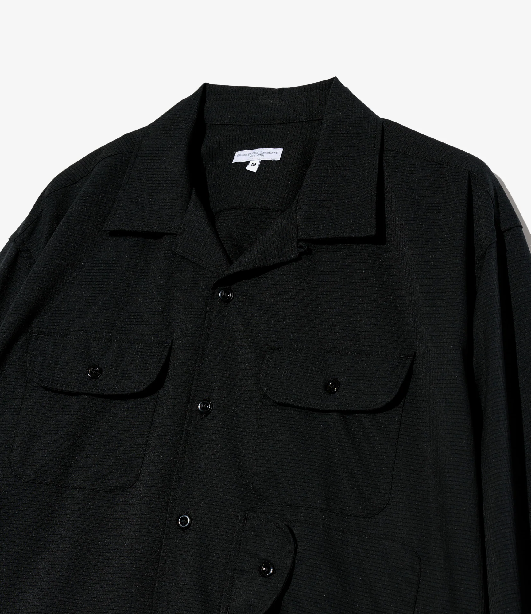 Bowling Shirt – Black Mesh - Image 3