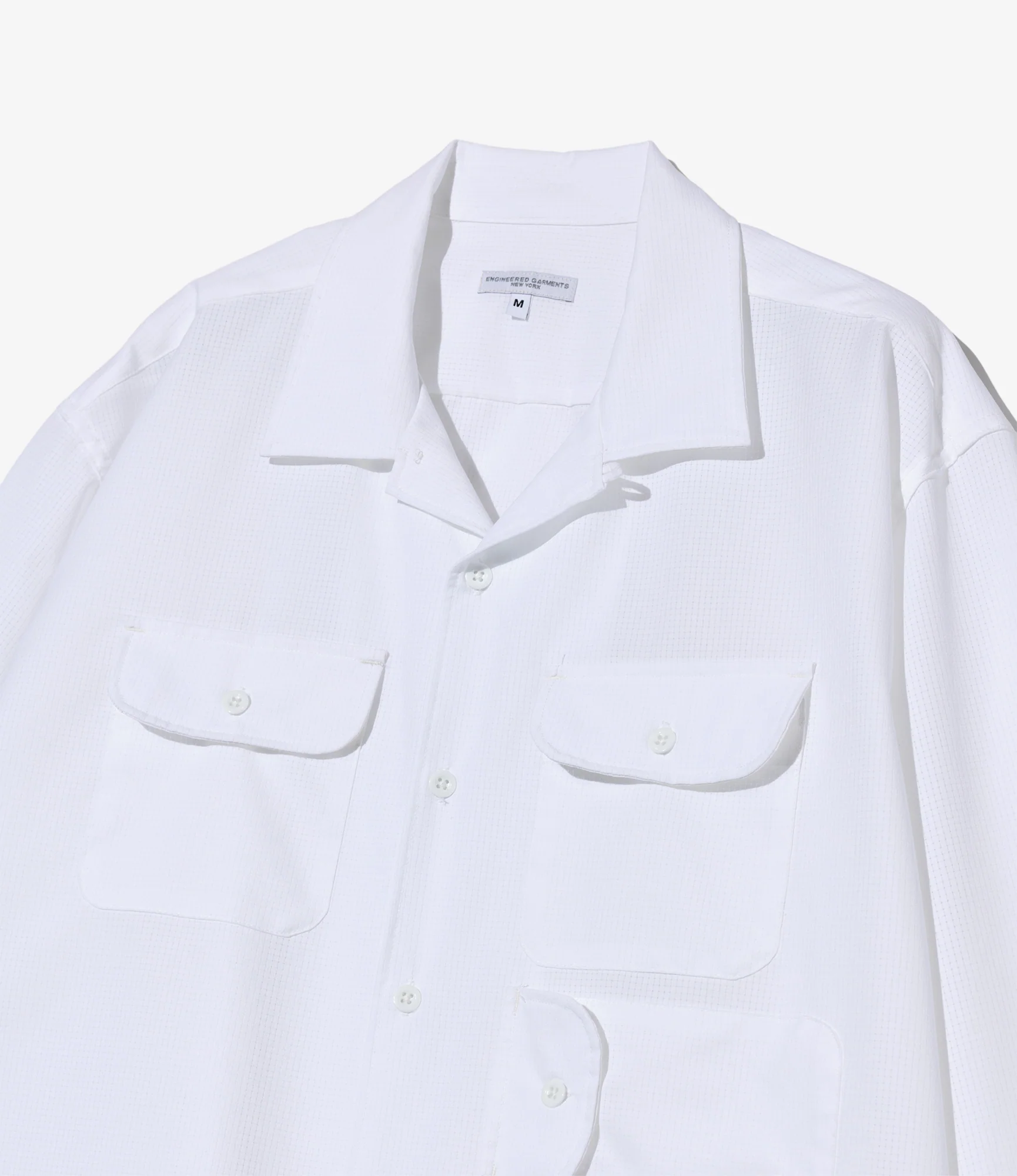 Bowling Shirt – White Mesh - Image 3