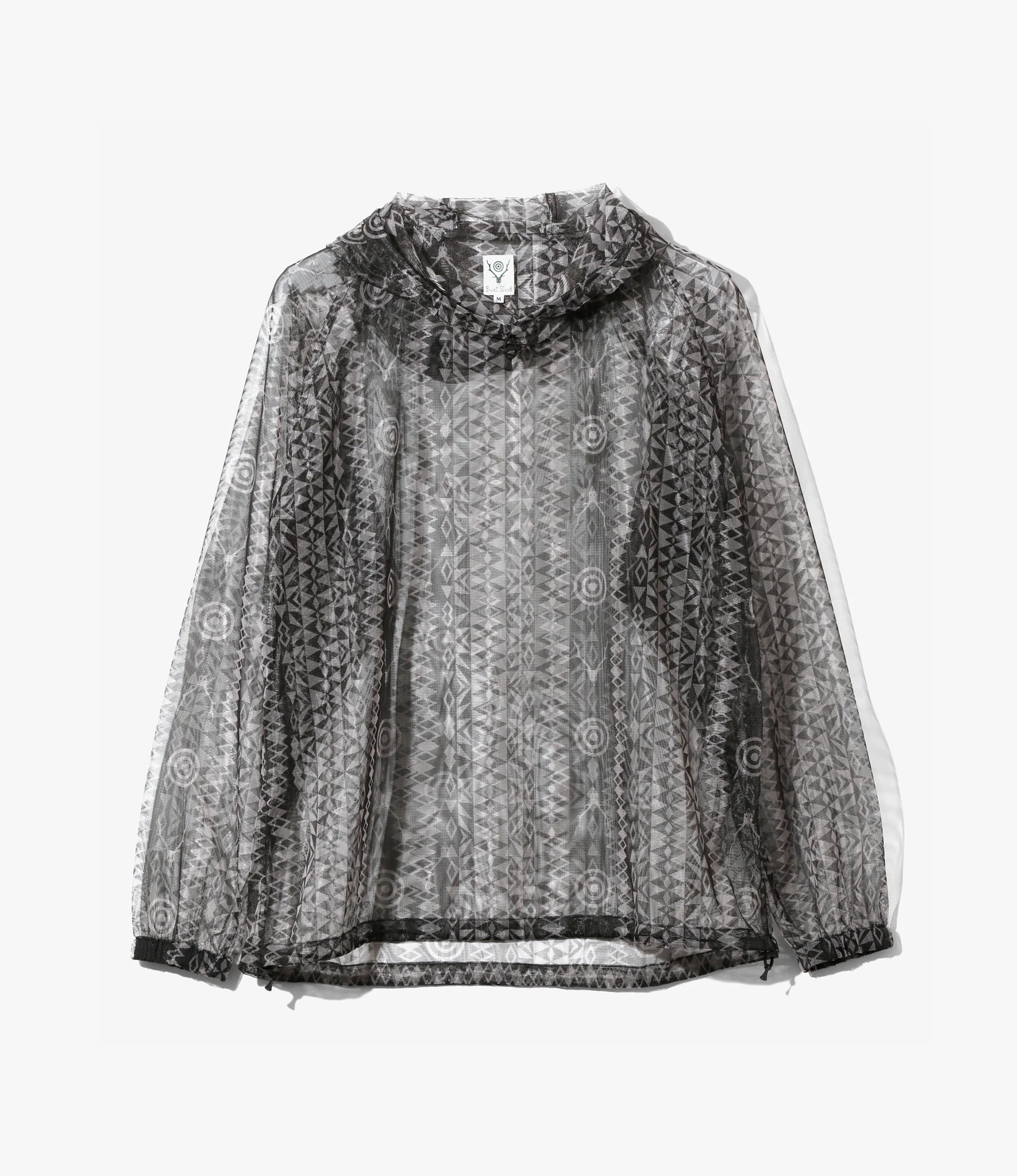 Bush Pullover Hoodie – Native Pattern Light Mesh