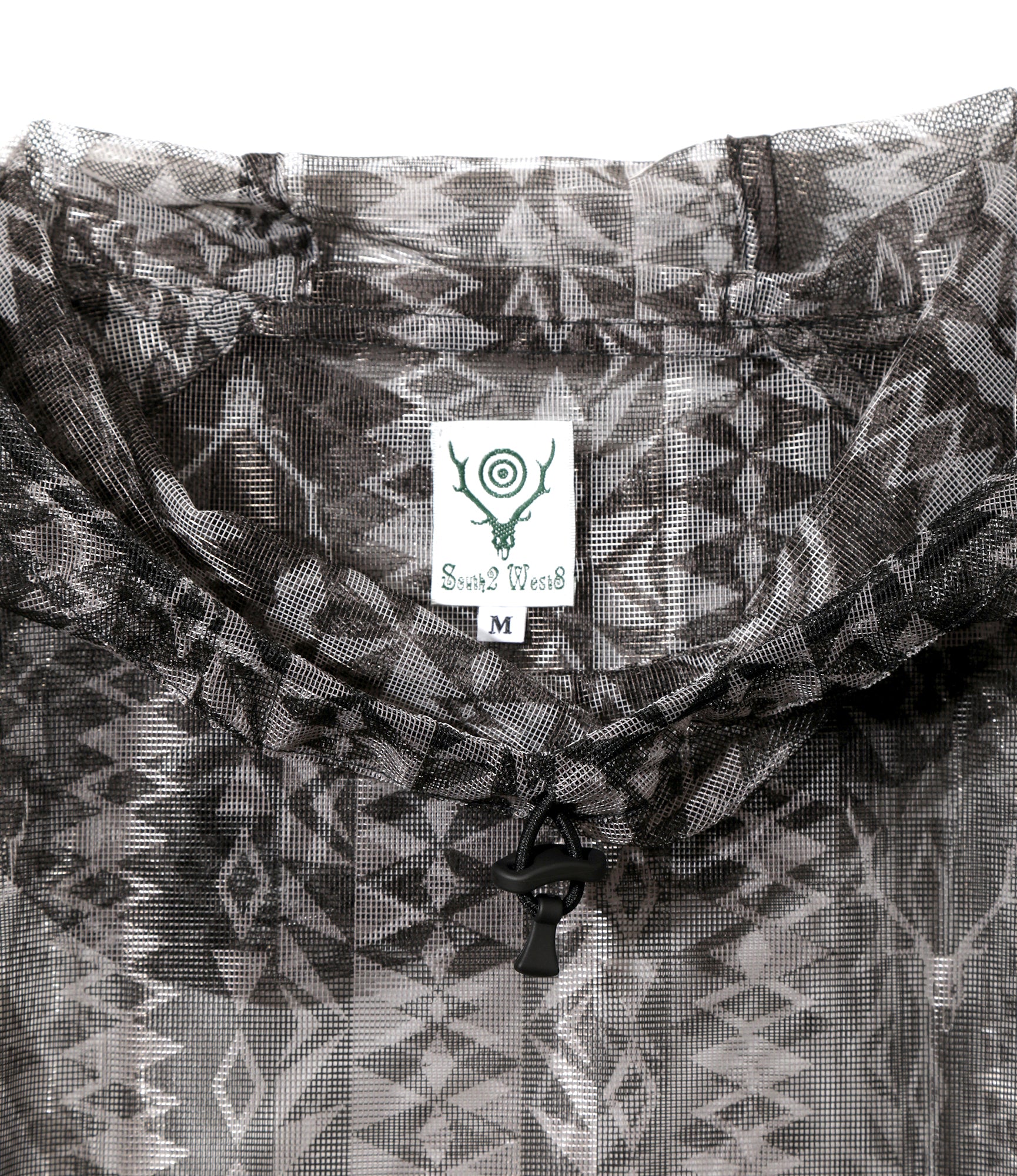 Bush Pullover Hoodie – Native Pattern Light Mesh - Image 2