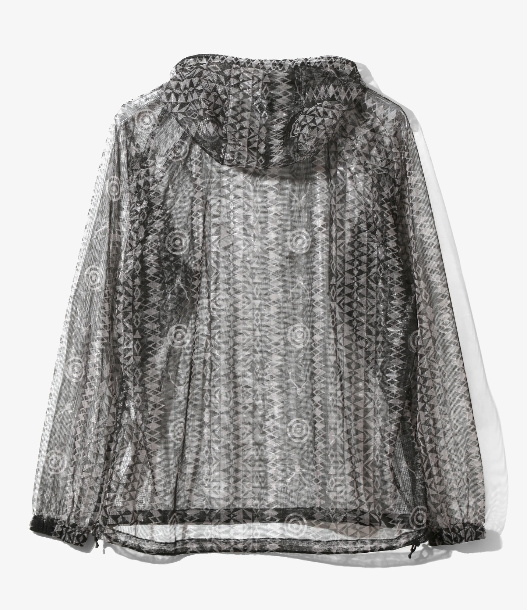 Bush Pullover Hoodie – Native Pattern Light Mesh - Image 4