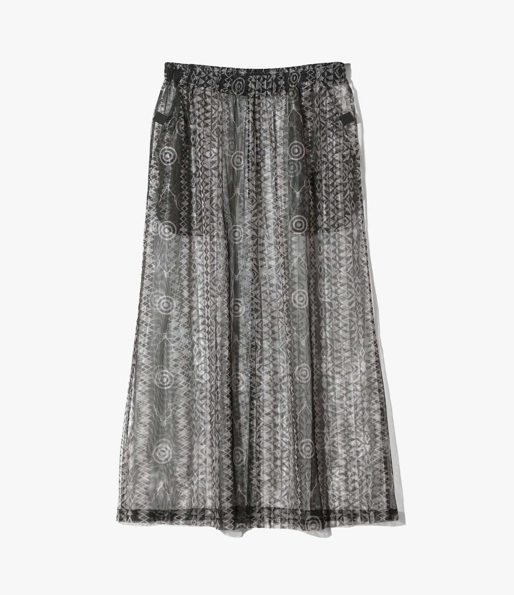Bush String Skirt – Native Pattern Light Mesh