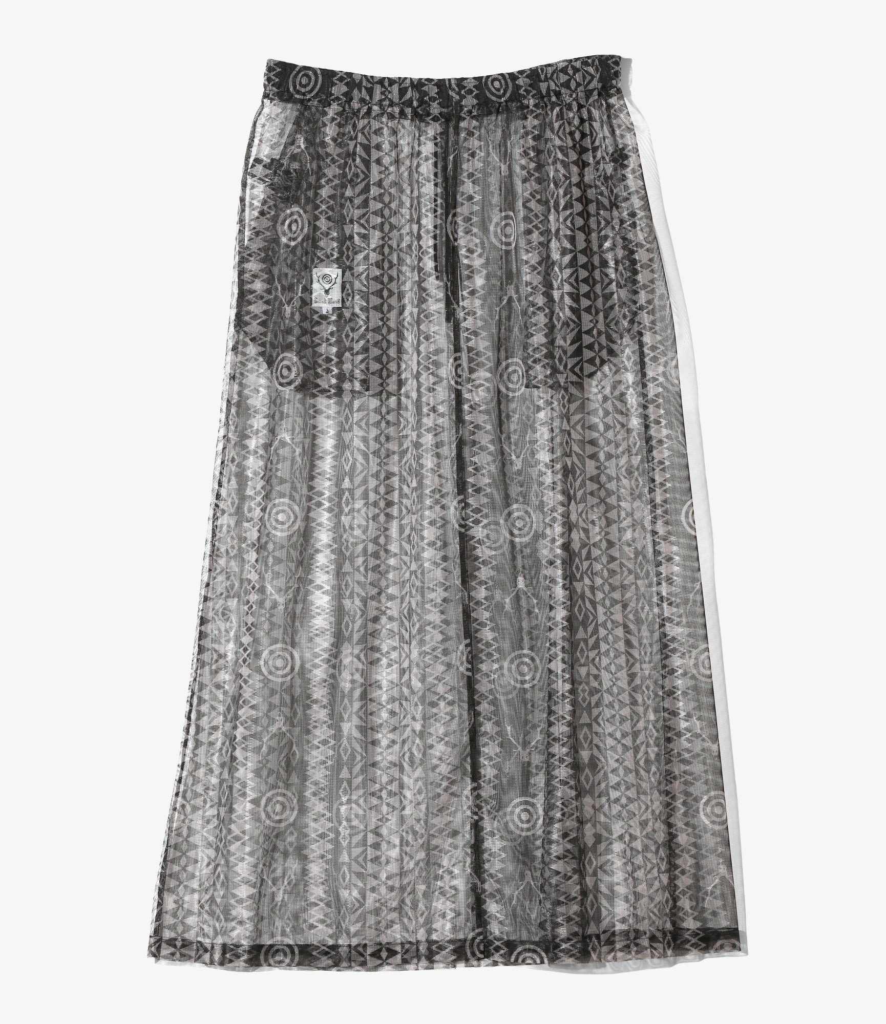 Bush String Skirt – Native Pattern Light Mesh - Image 4