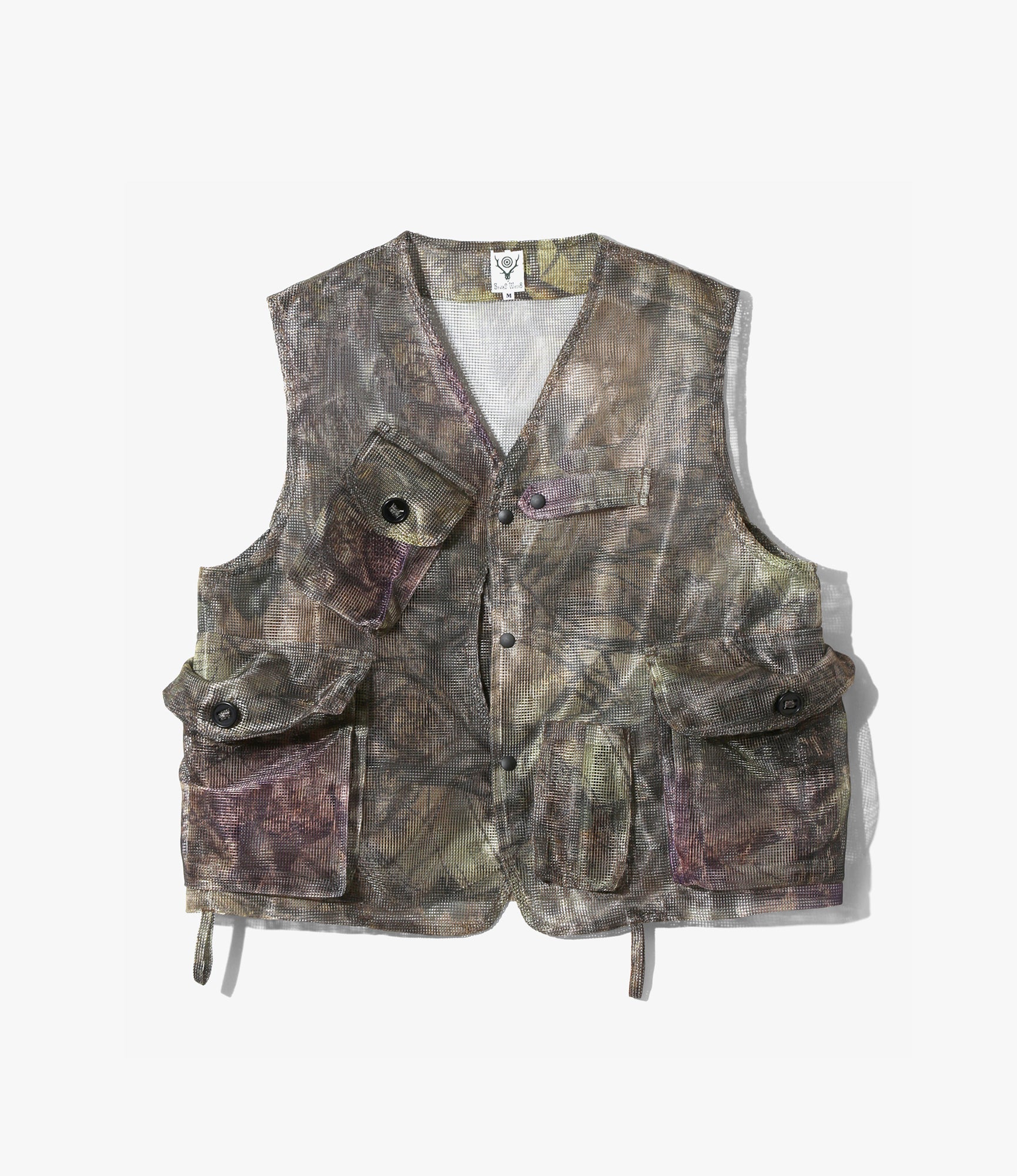 Bush Tenkara Vest – Camo Heavy Mesh