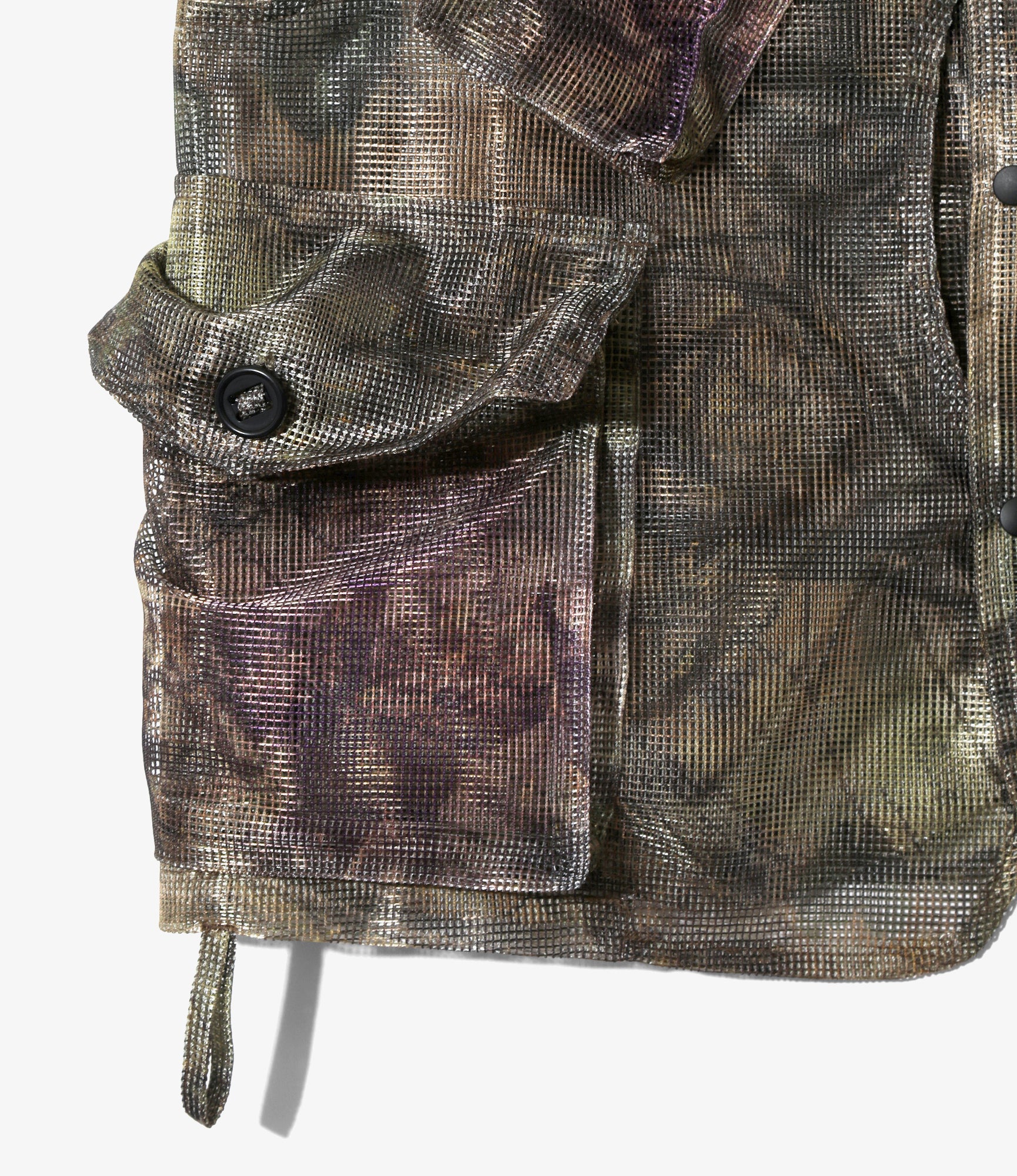 Bush Tenkara Vest – Camo Heavy Mesh - Image 3
