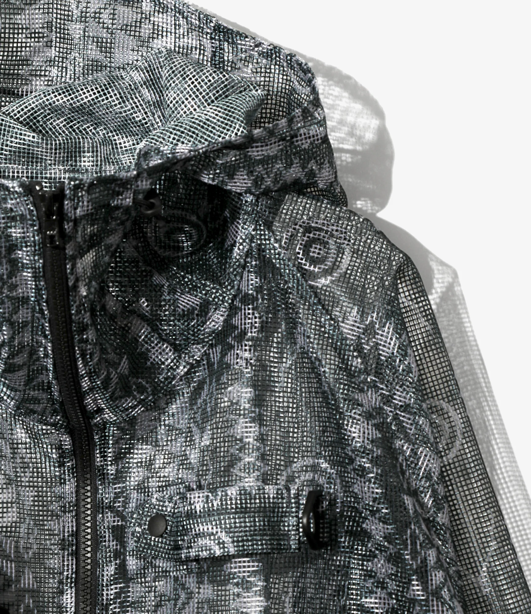 Bush Trek Jacket – Native Pattern Heavy Mesh - Image 2