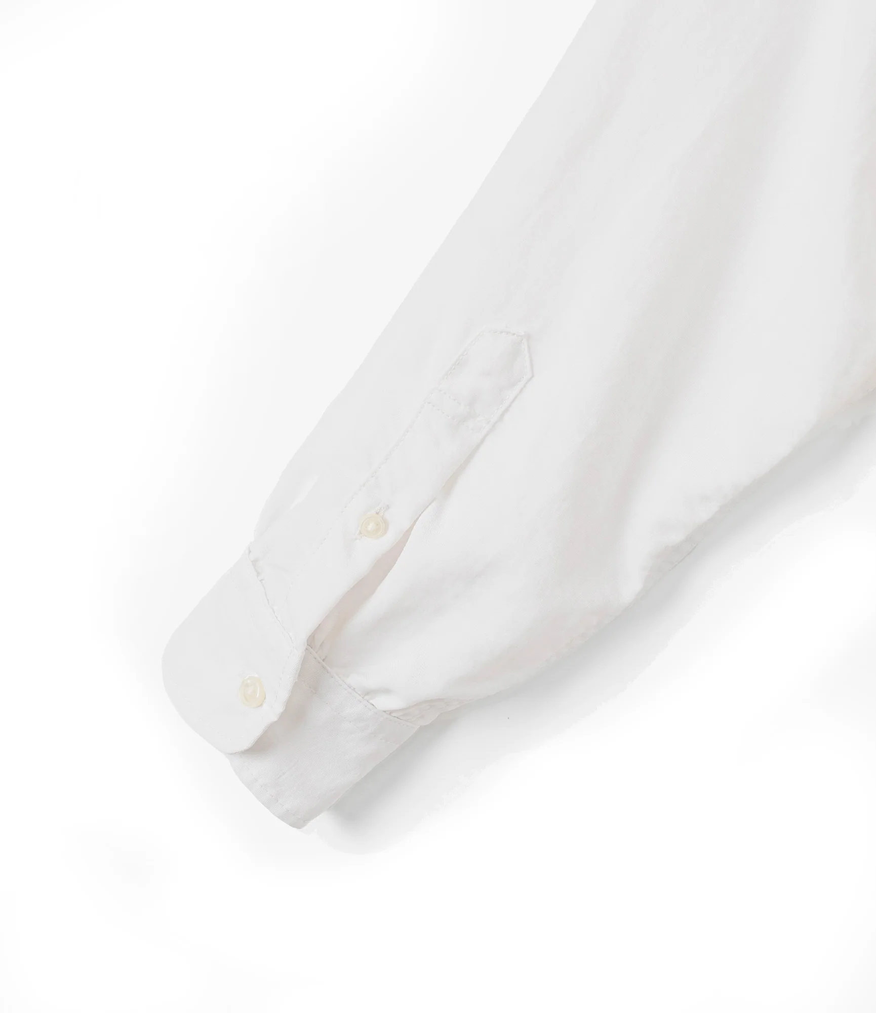 Button Down Dress – White 4-Ply Nylon Taslan - Image 5