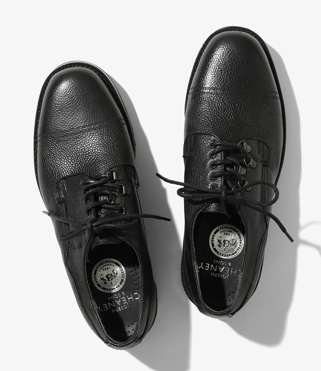 Cairngorm EG Derby – Black Leather - Image 4