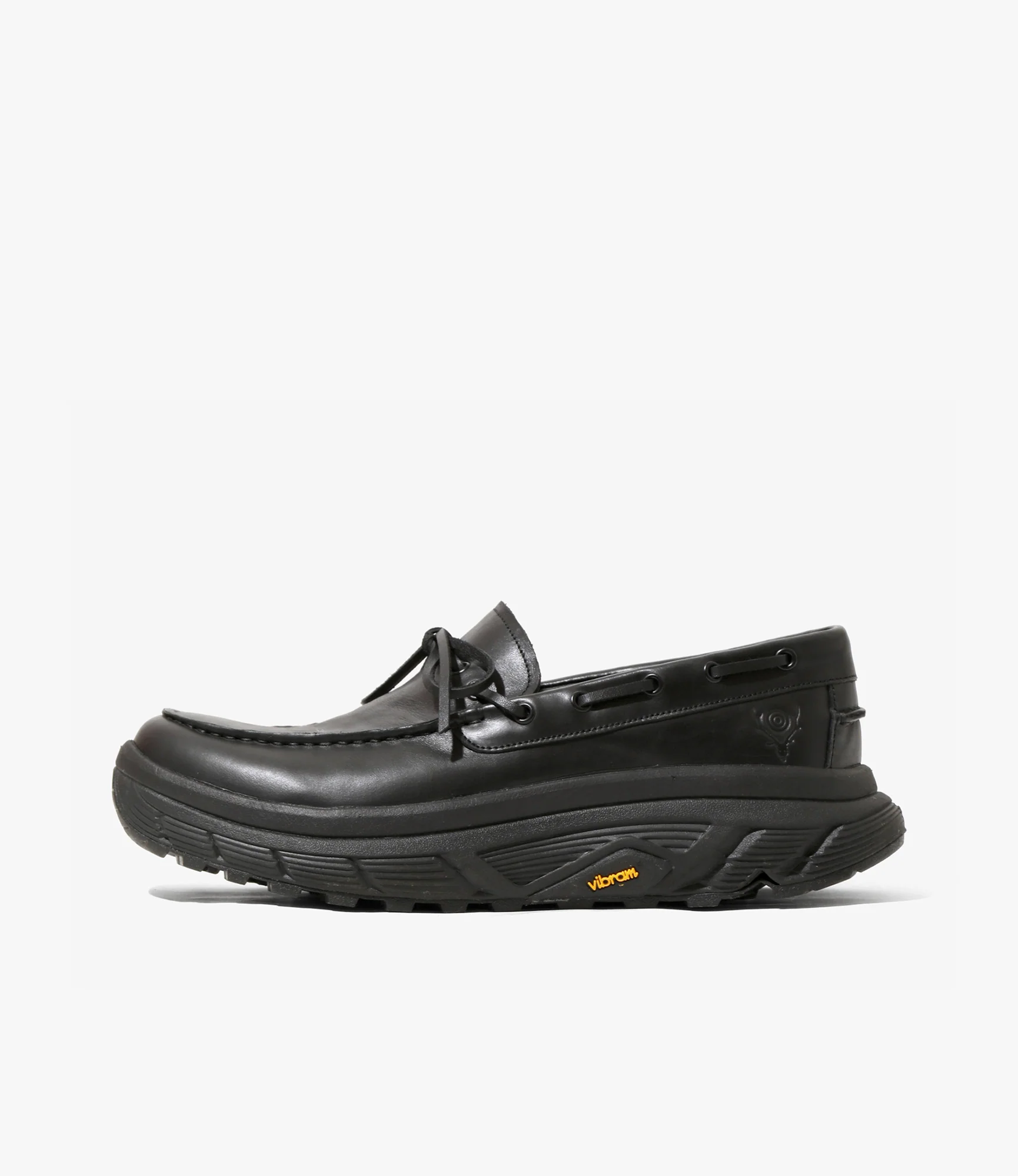 Camp Moccasin – Black Leather / eVent