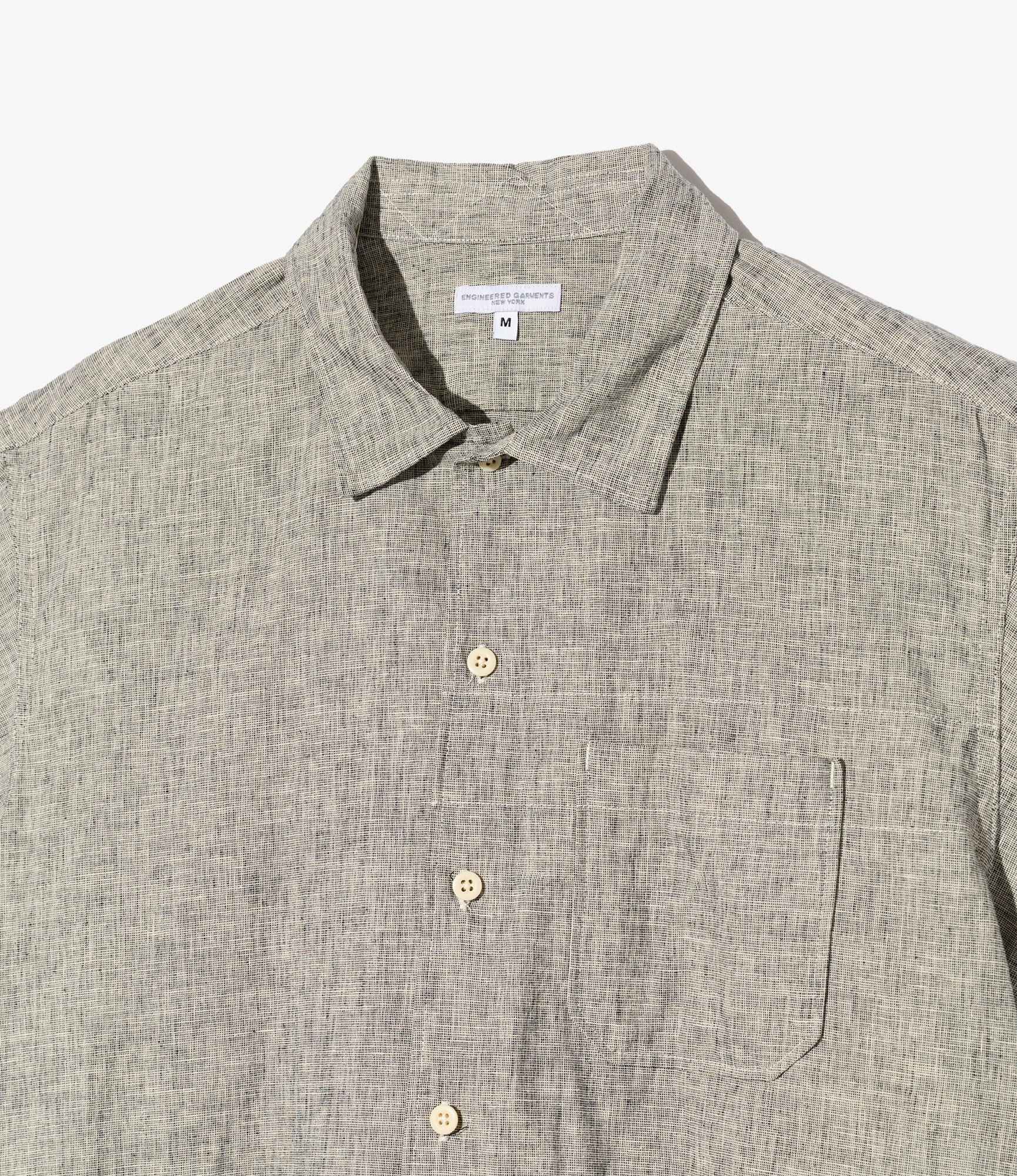 Camp Shirt – Heather Grey Melange - Image 4