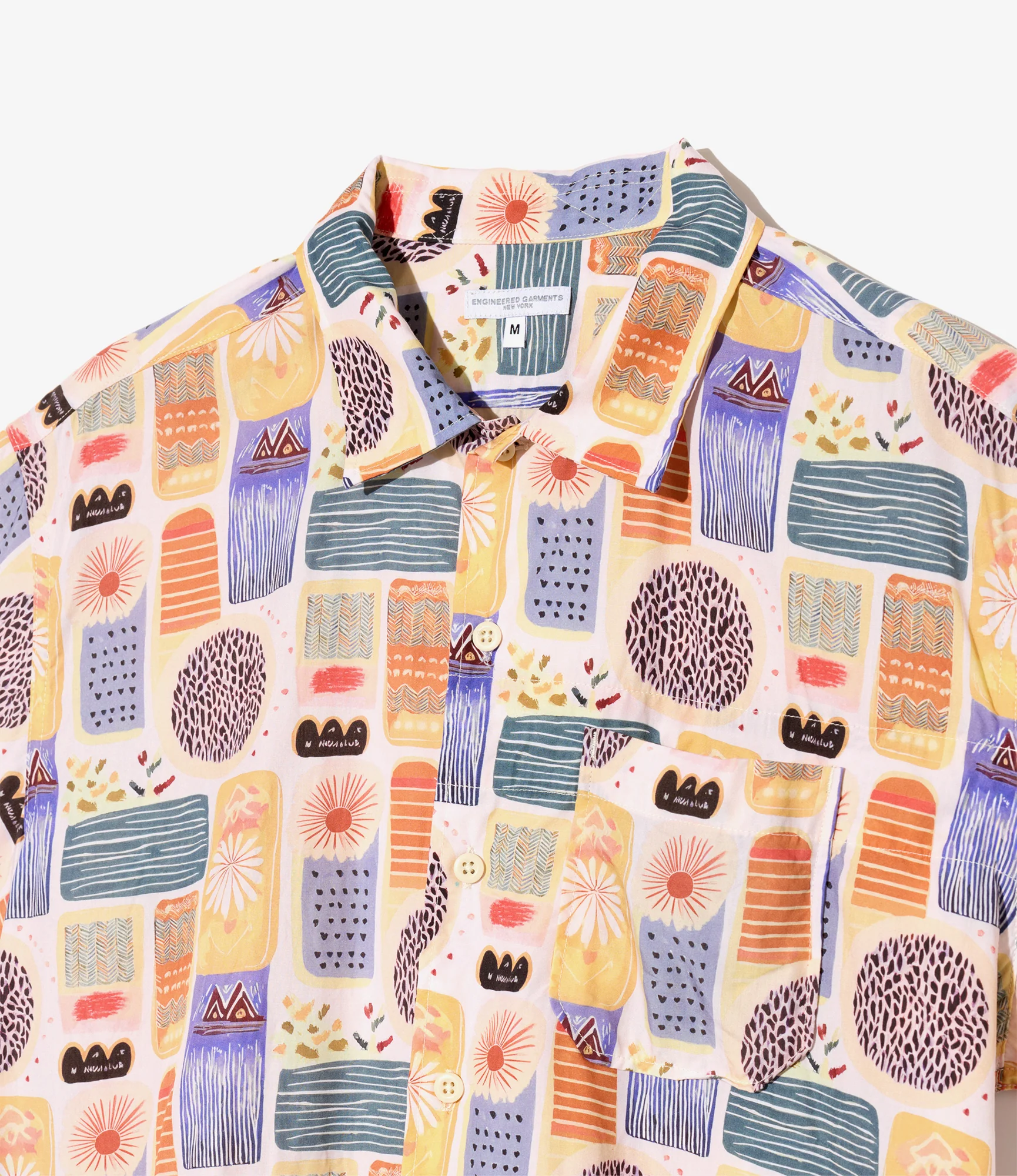 Camp Shirt – Jamaican Print Tencel - Image 4