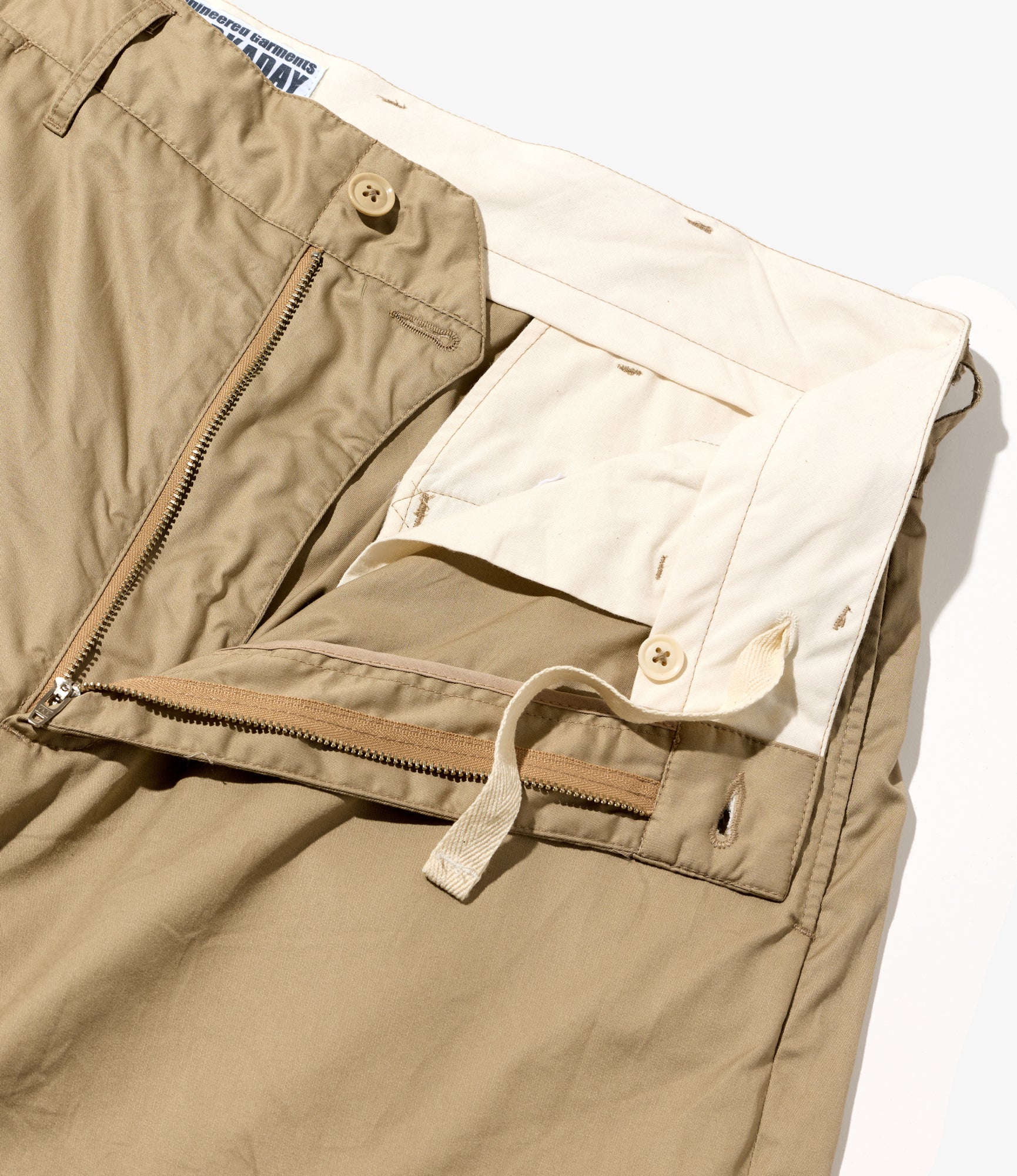 Chino Pant – Khaki High Count Twill - Image 4