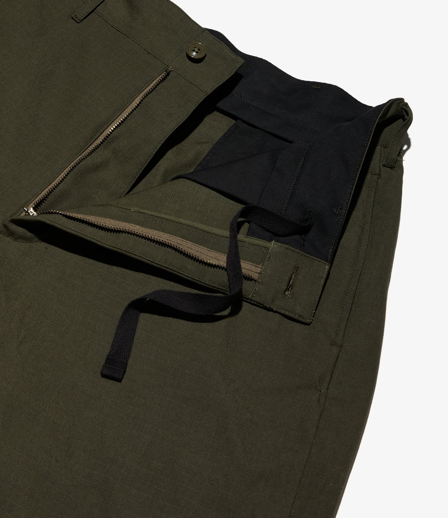 Chino Pant – Olive Heavy Ripstop Cotton - Image 2
