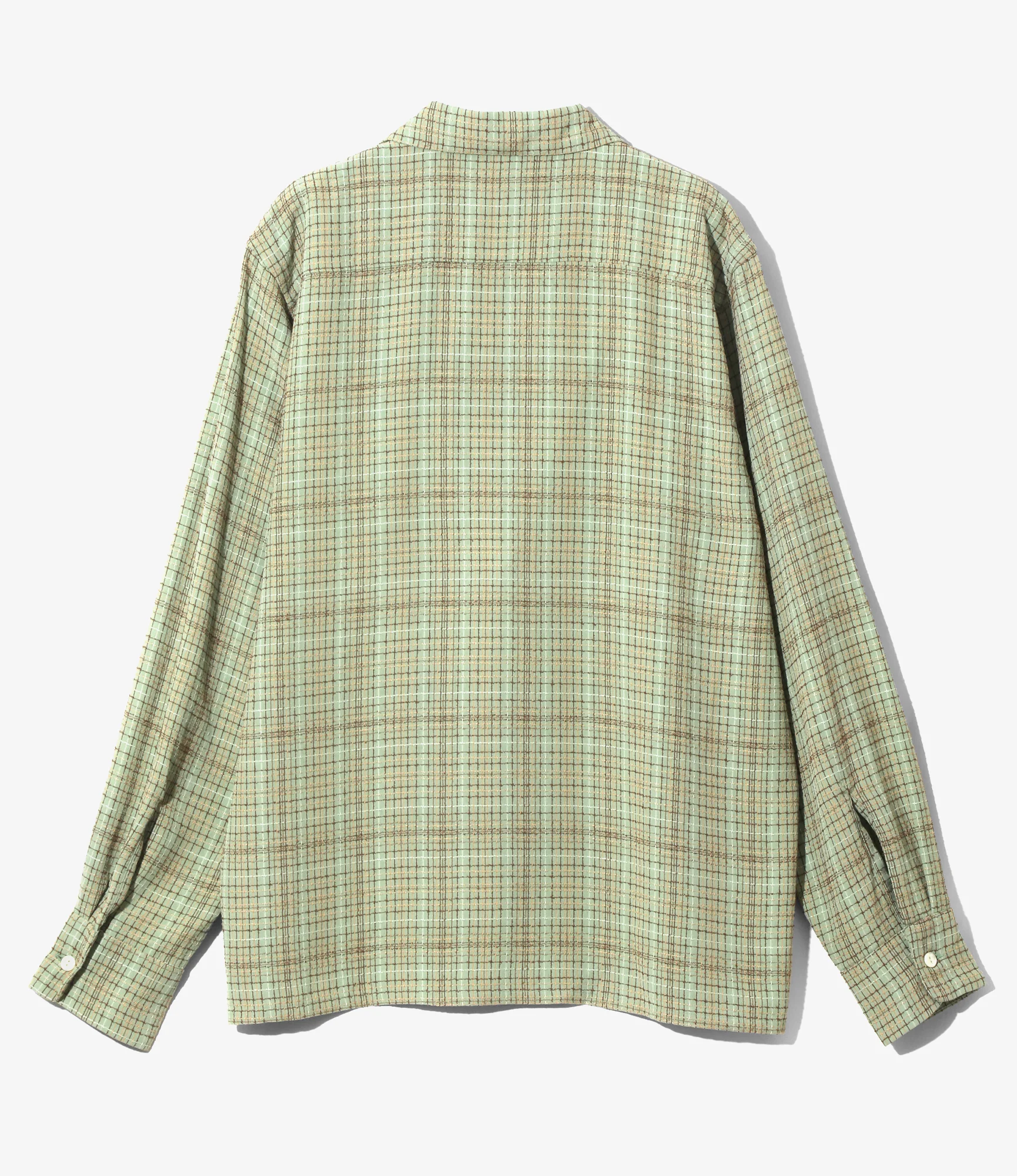 Classic Shirt – Mint Grid Dobby - Image 3
