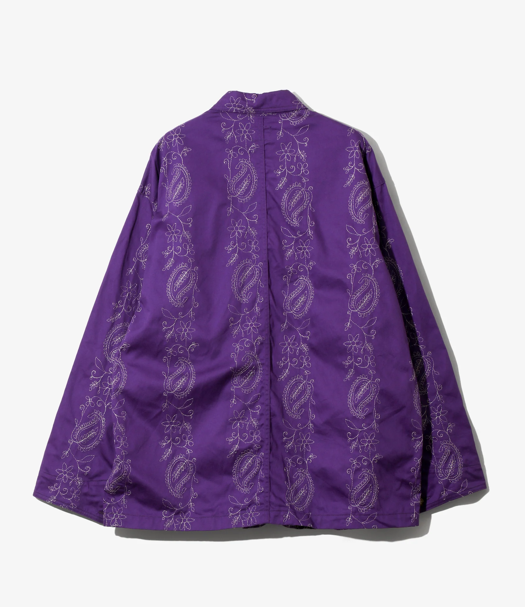 Coverall – Purple Embroidered Twill - Image 4