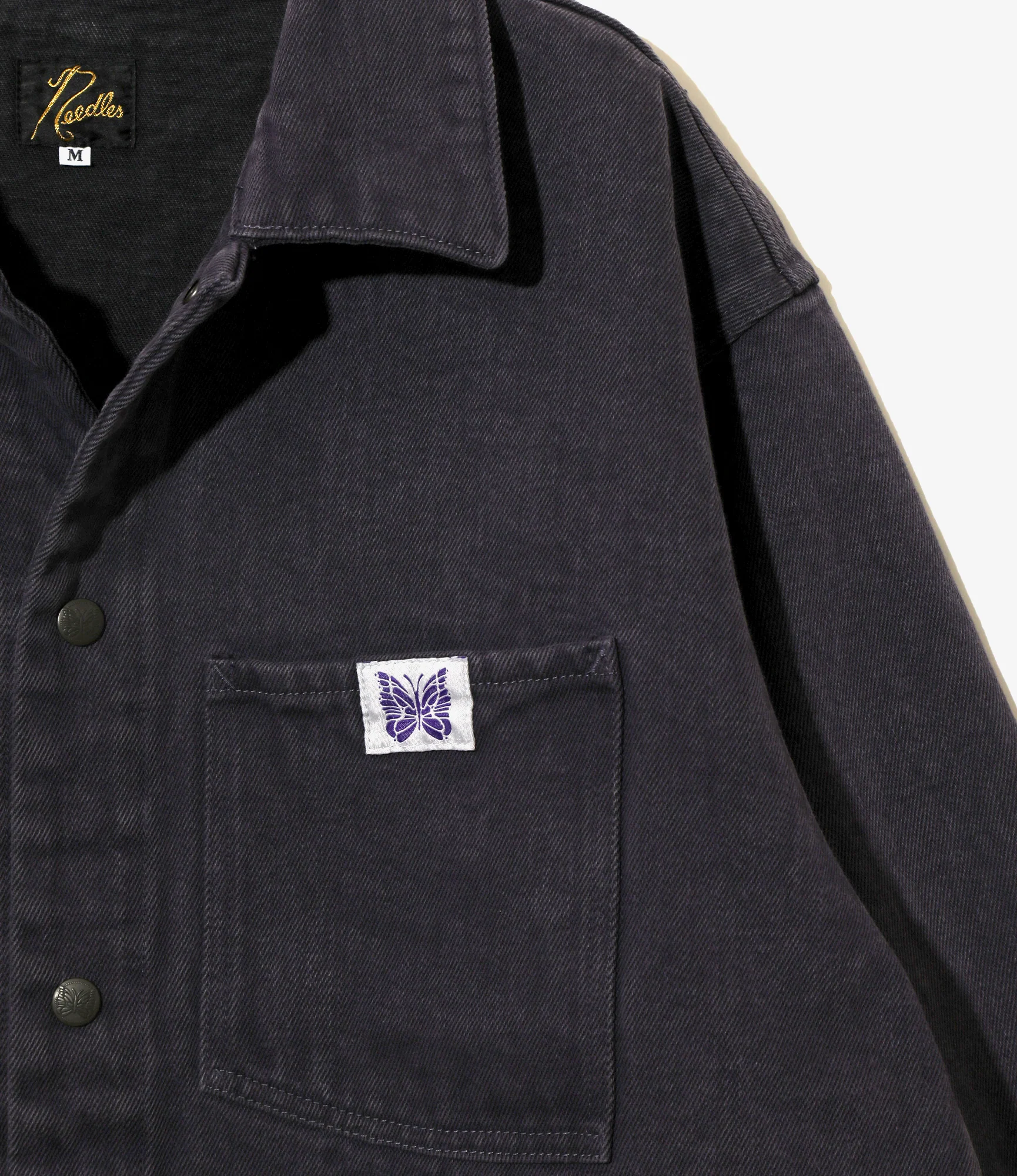 Coverall – Purple Heavy Twill - Image 3