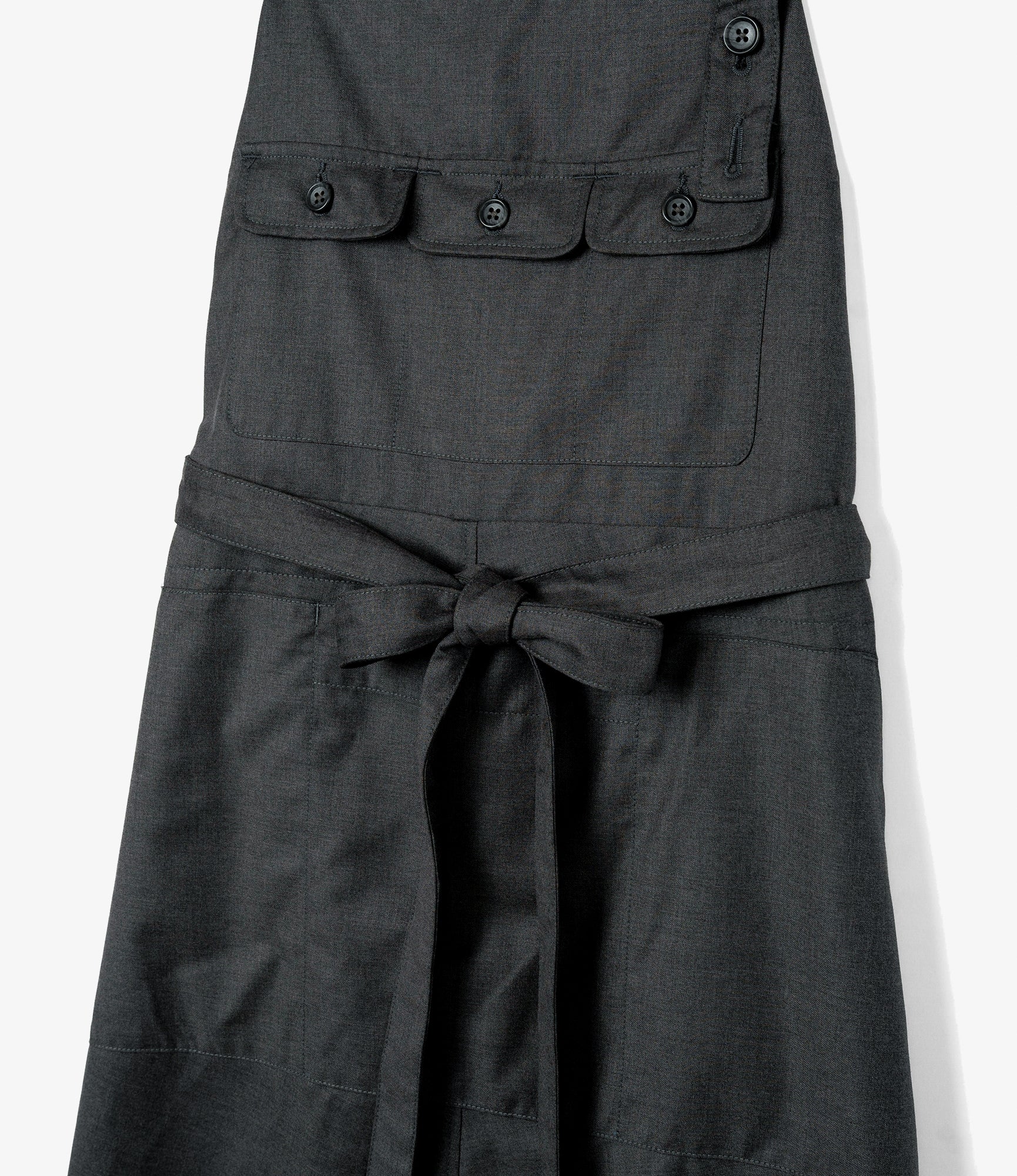 Craft Dress – Charcoal Gabardine - Image 4