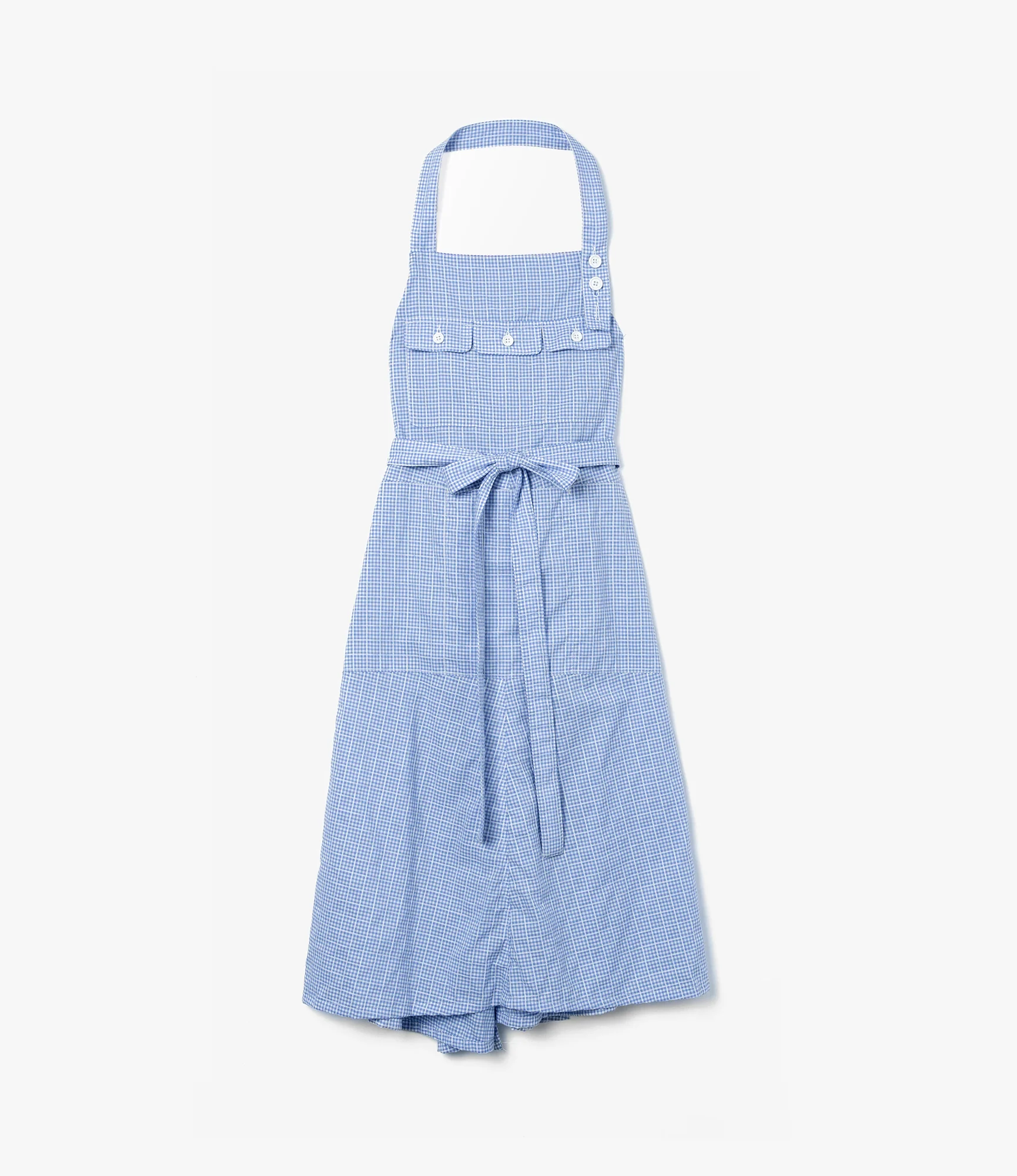 Craft Dress – Light Blue Windowpane Gingham