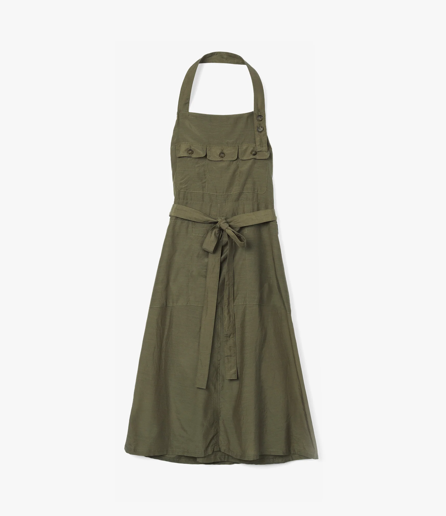 Craft Dress – Olive Sheer Cupro