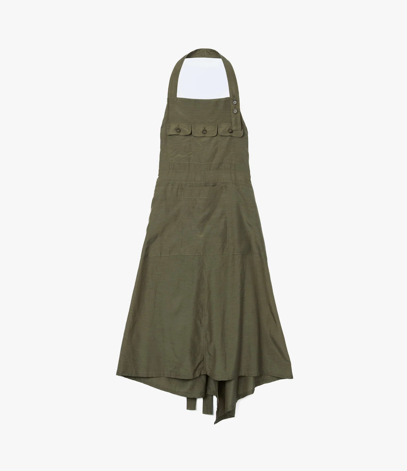 Craft Dress – Olive Sheer Cupro - Image 2