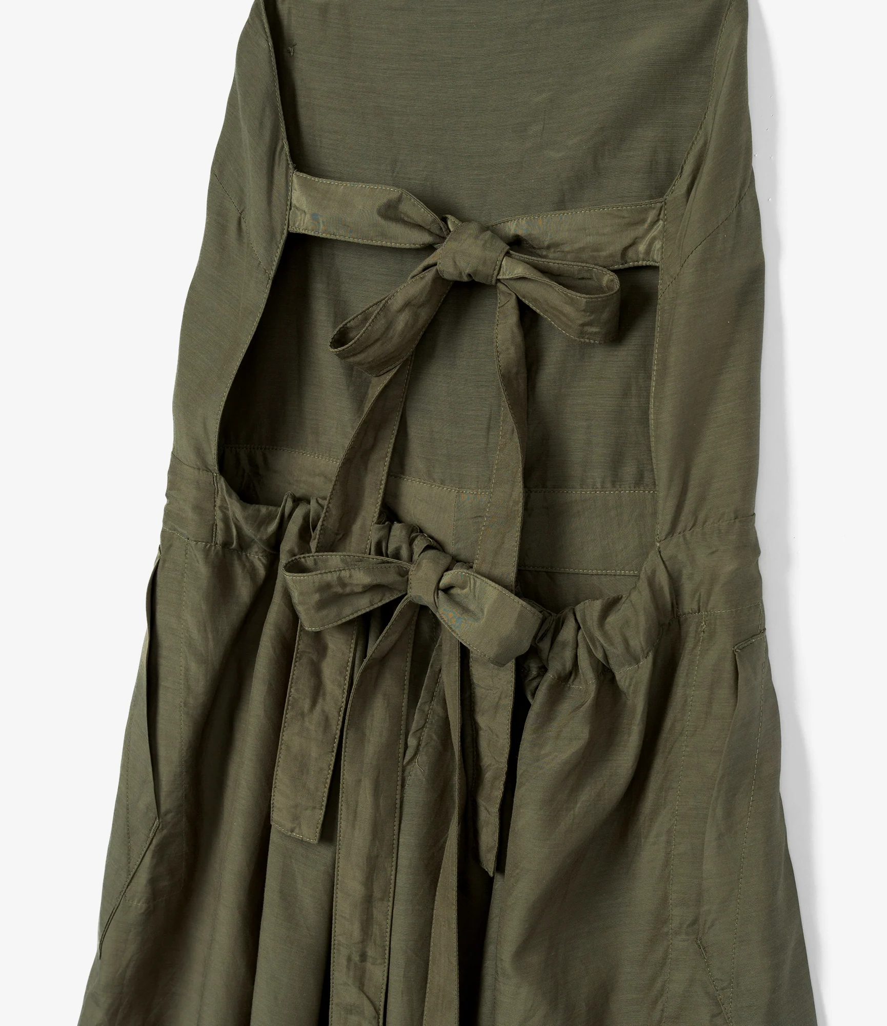 Craft Dress – Olive Sheer Cupro - Image 5