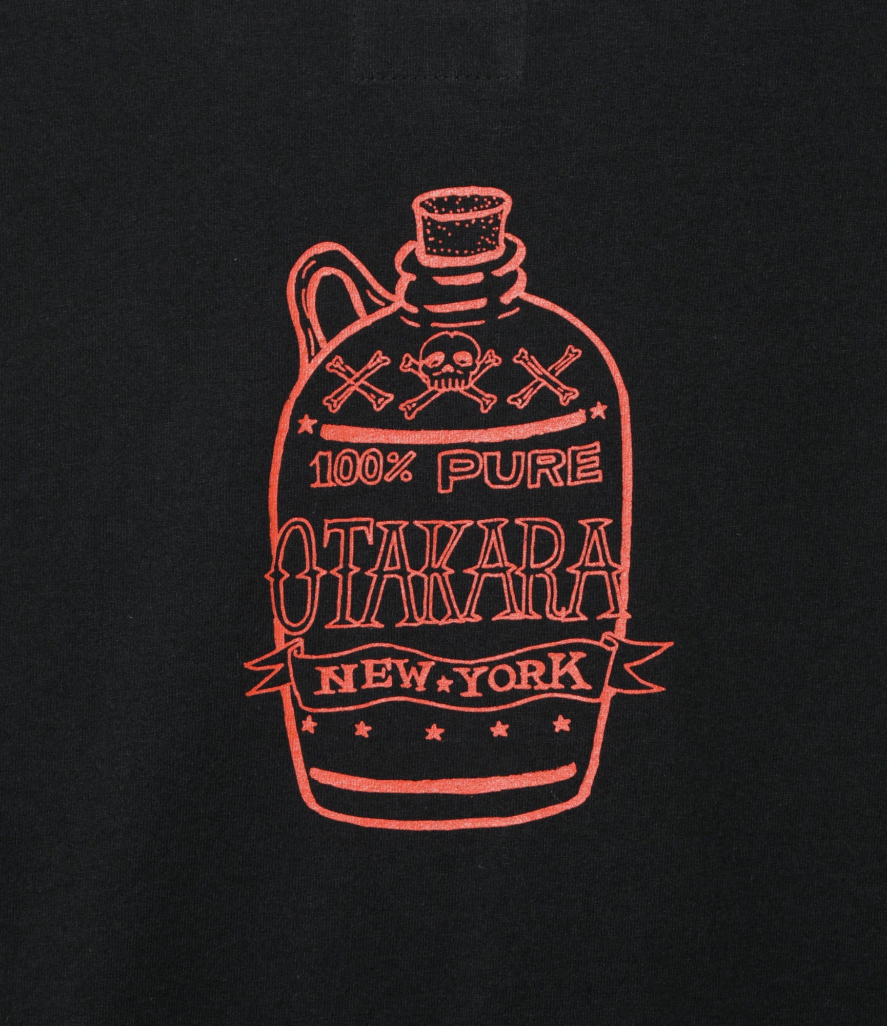 Crew Neck L/S T-Shirt – Tie Dye 'Dead Man' Print - Image 4