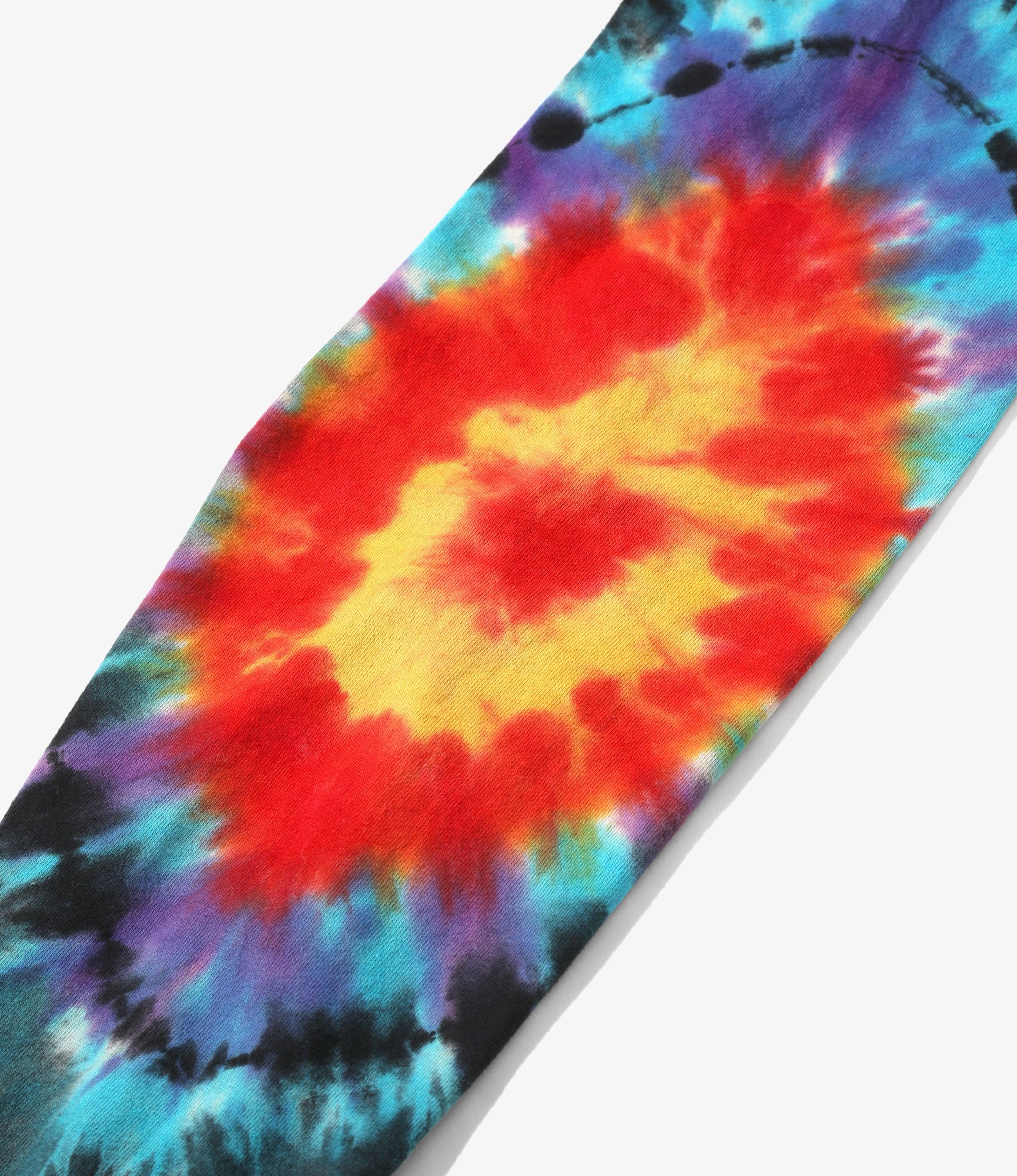 Crew Neck L/S T-Shirt – Tie Dye 'Dead Man' Print - Image 5