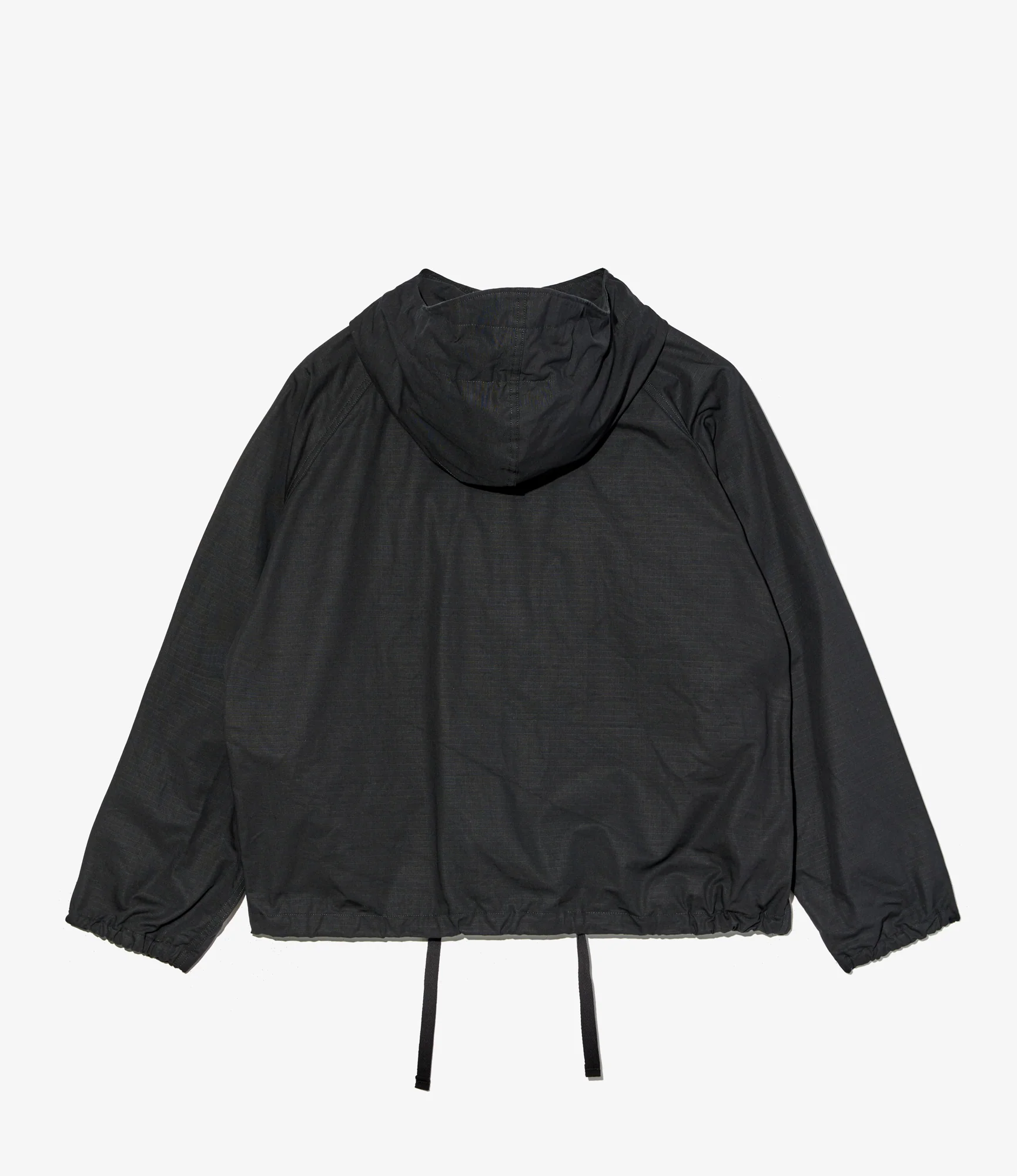Deck Parka – Black Ripstop Cotton - Image 2