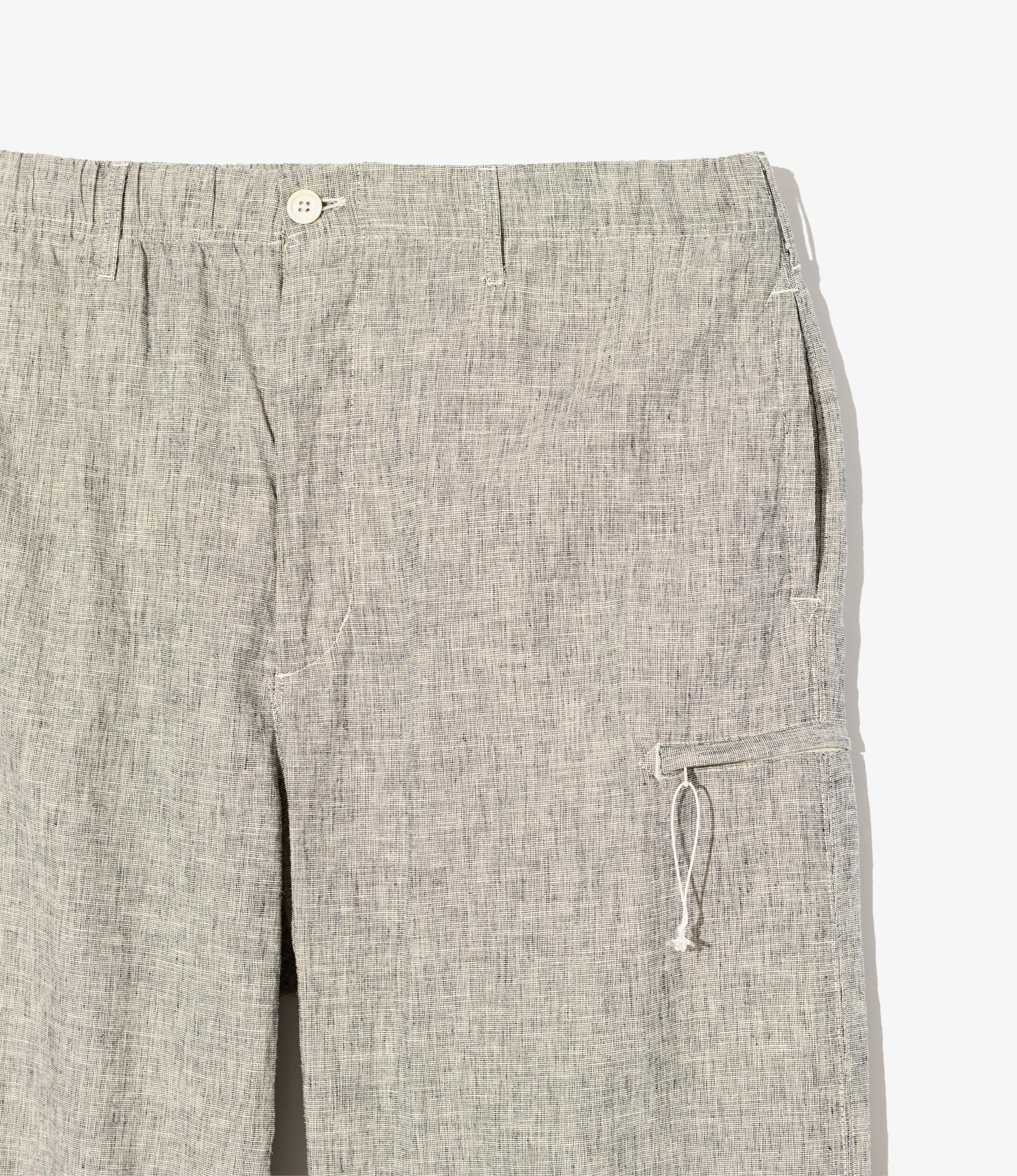 Drawstring Pant – Heather Grey Melange - Image 3