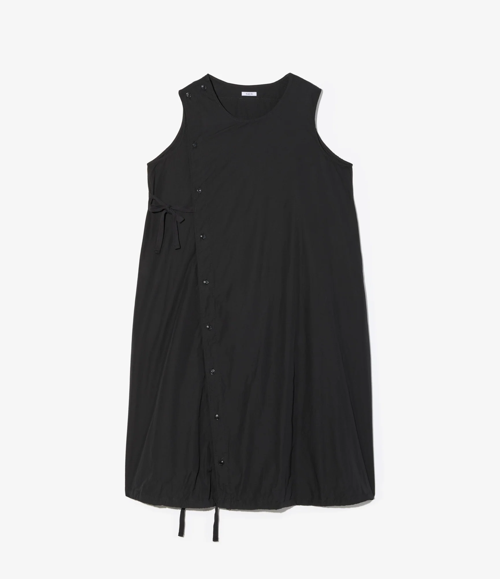 Explorer Dress – Black 100s Broadcloth