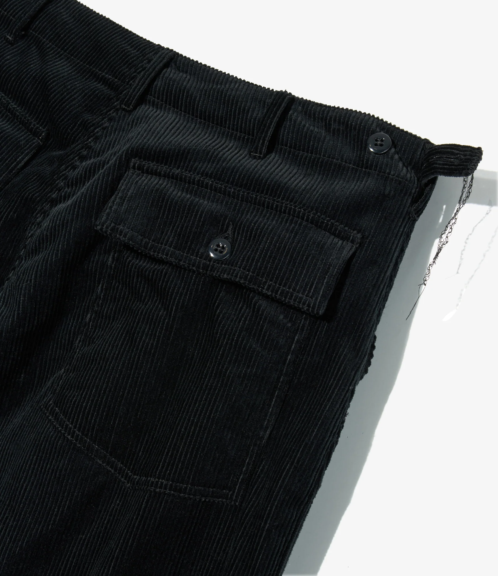 Fatigue Pant – Black 8W Corduroy - Image 4