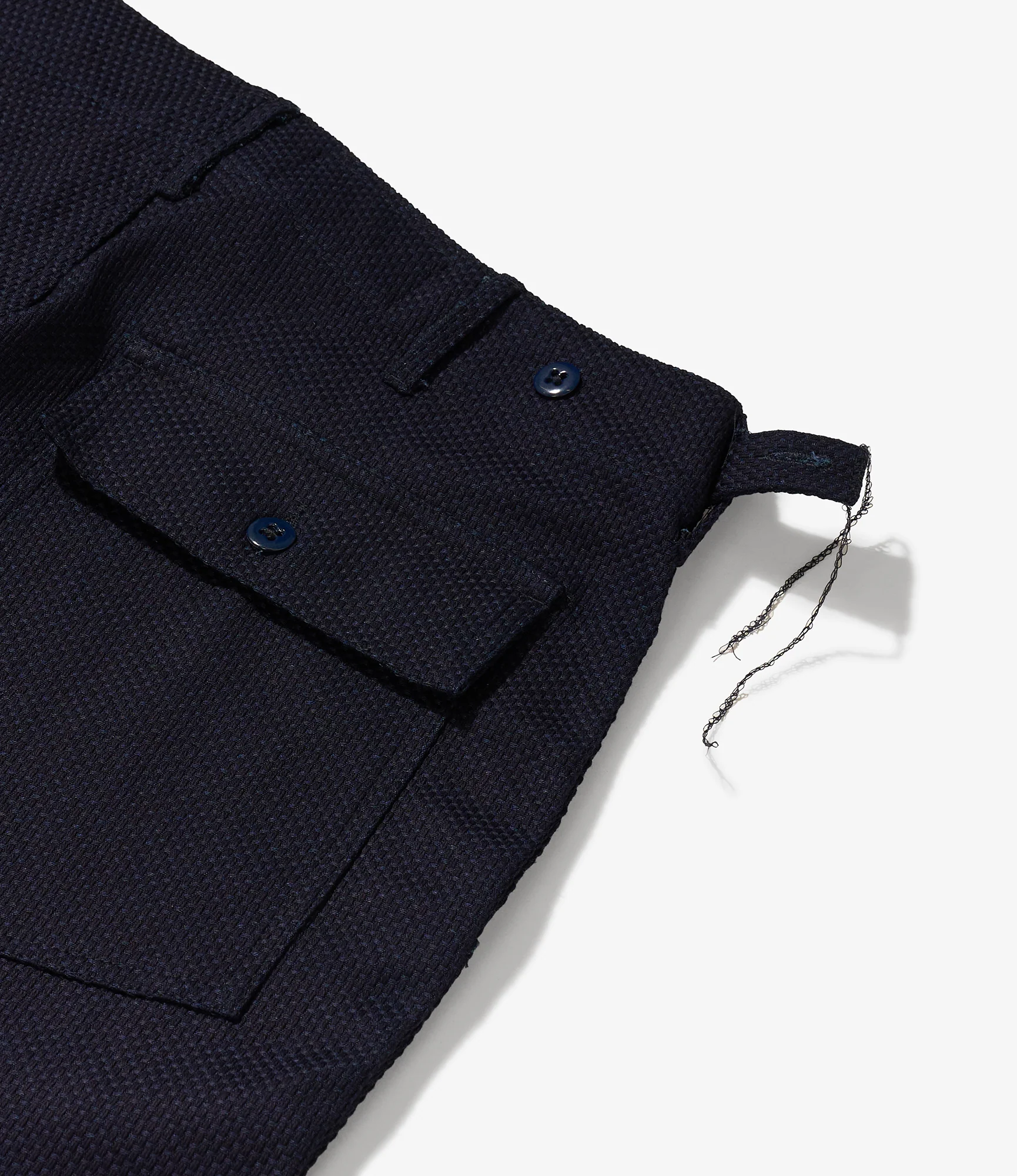 Fatigue Pant – Navy Heavy Basketweave - Image 3