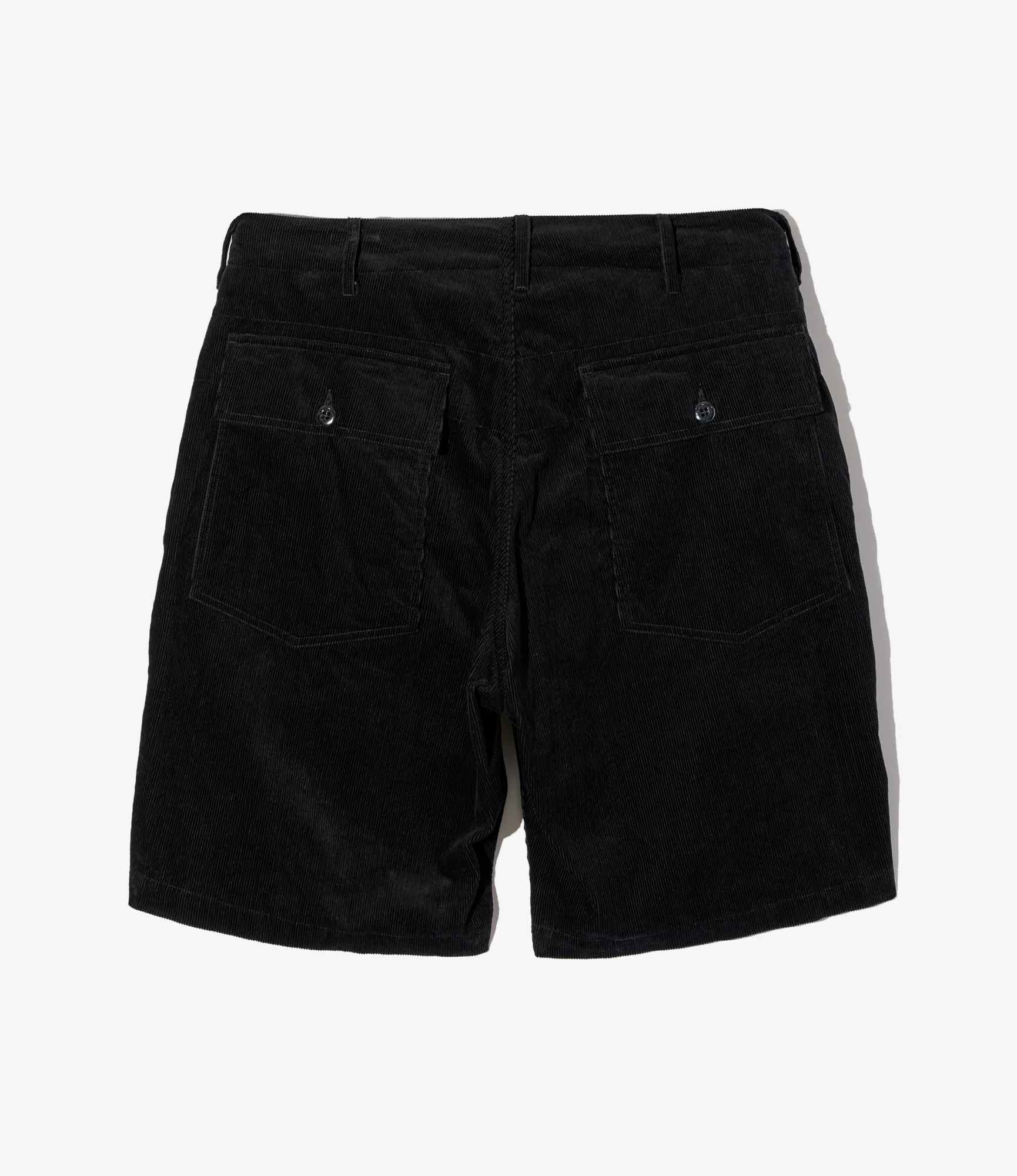 Fatigue Short – Black 14W Corduroy - Image 2