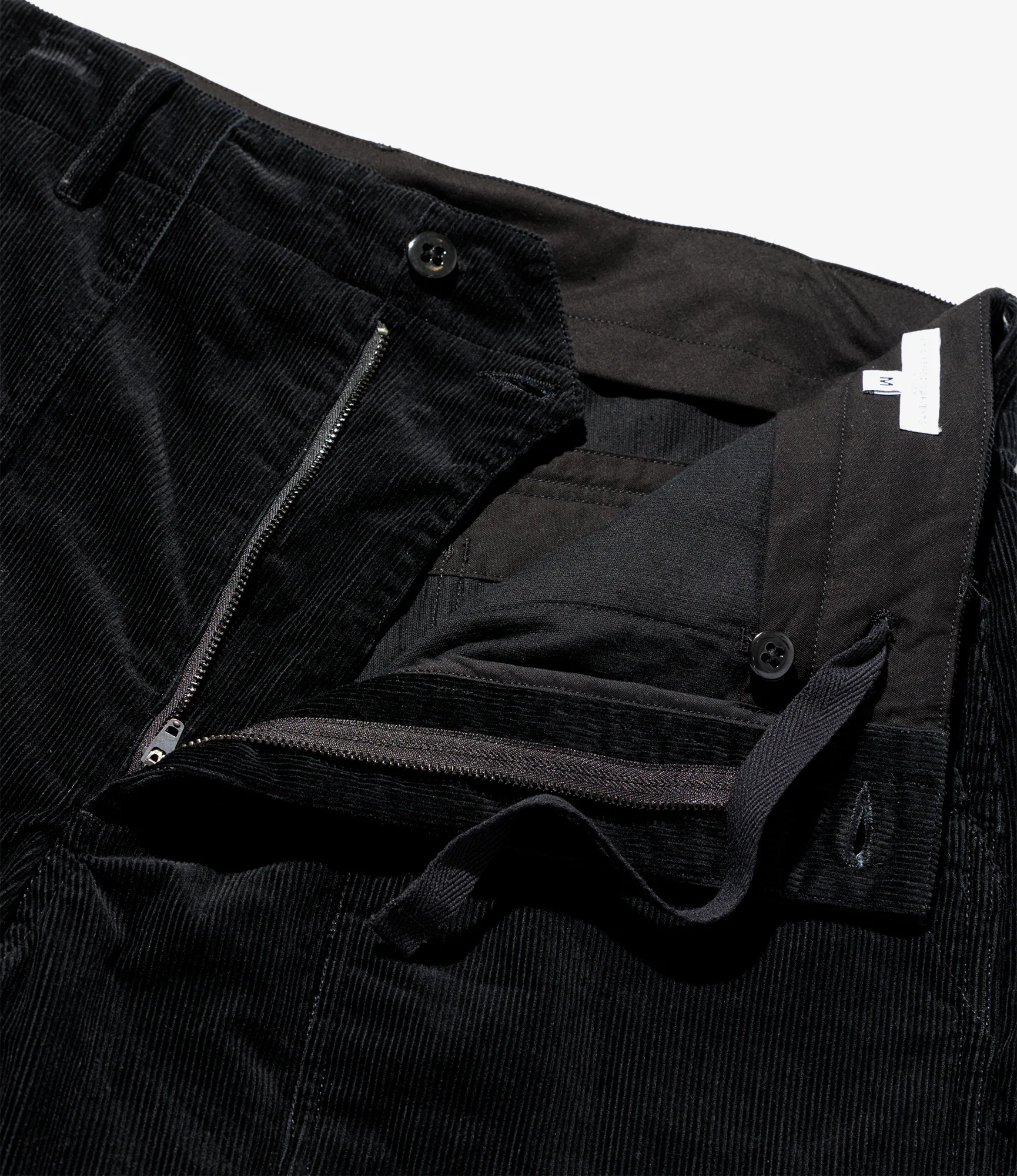 Fatigue Short – Black 14W Corduroy - Image 4