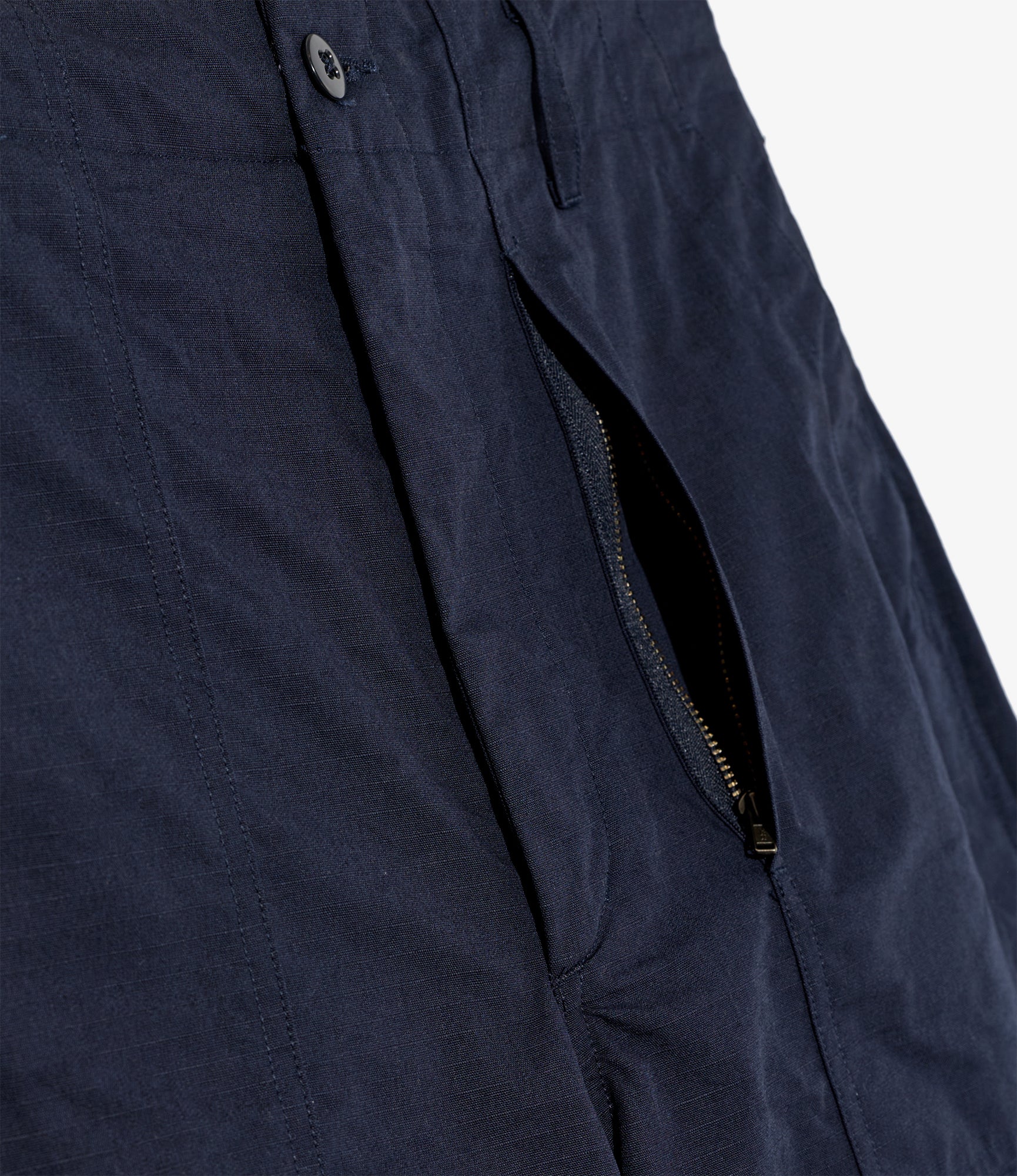 Fatigue Short – Dark Navy Ripstop Cotton - Image 3